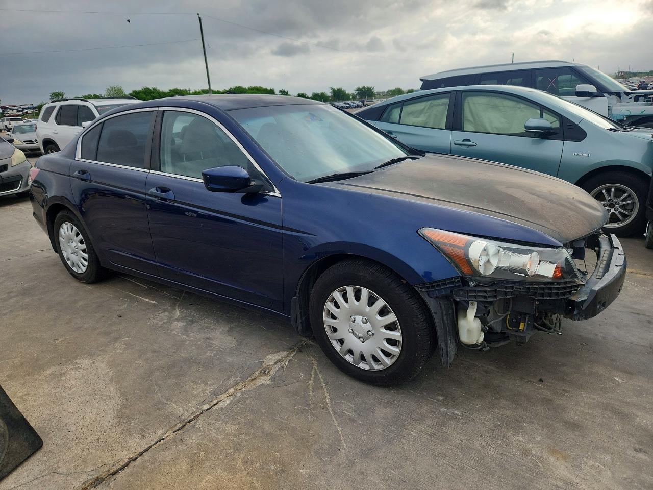2009 Honda Accord Синий vin: JHMCP26329C014840