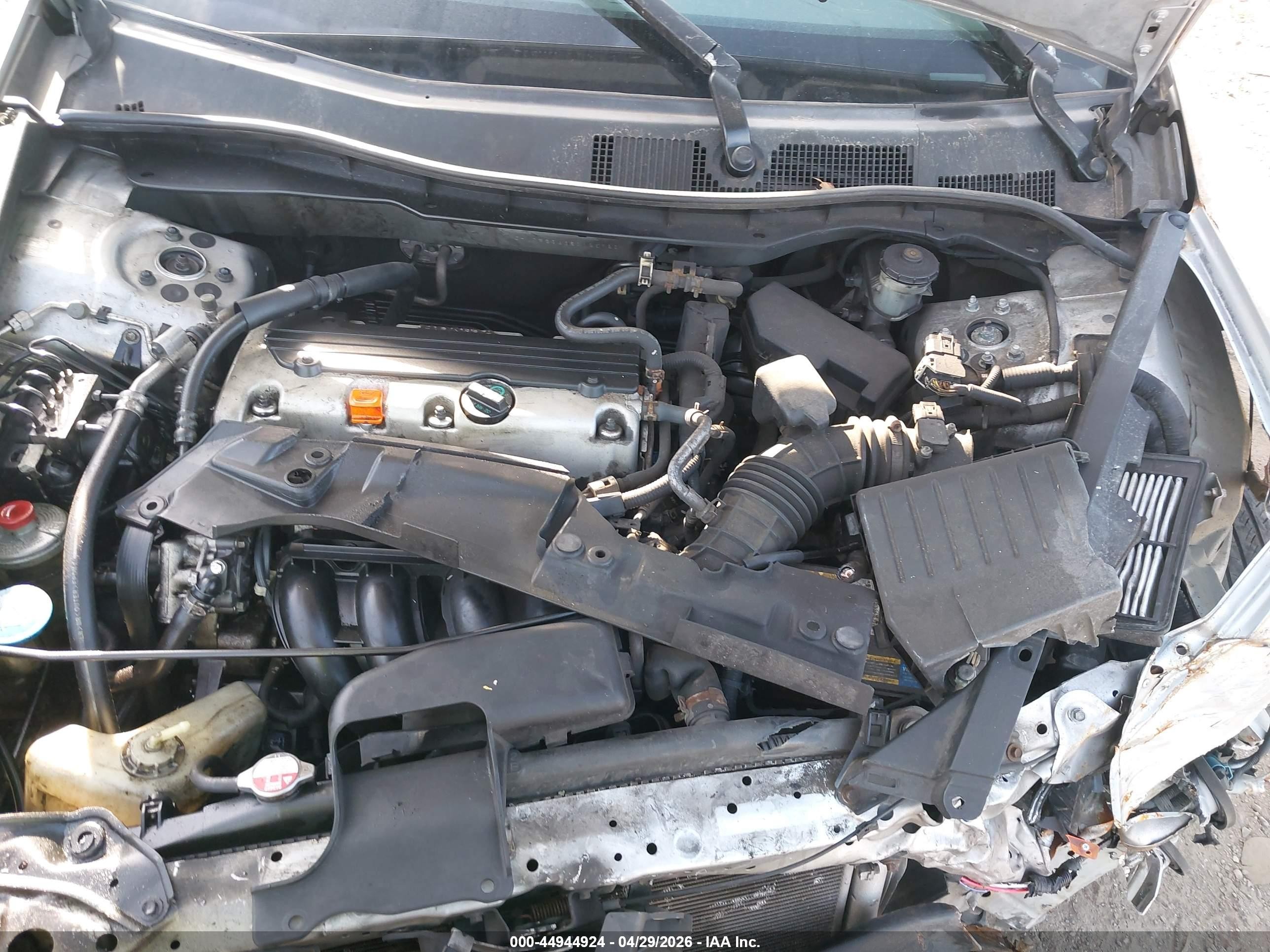 2008 Honda Accord 2.4 Lx Silver vin: JHMCP26338C025988