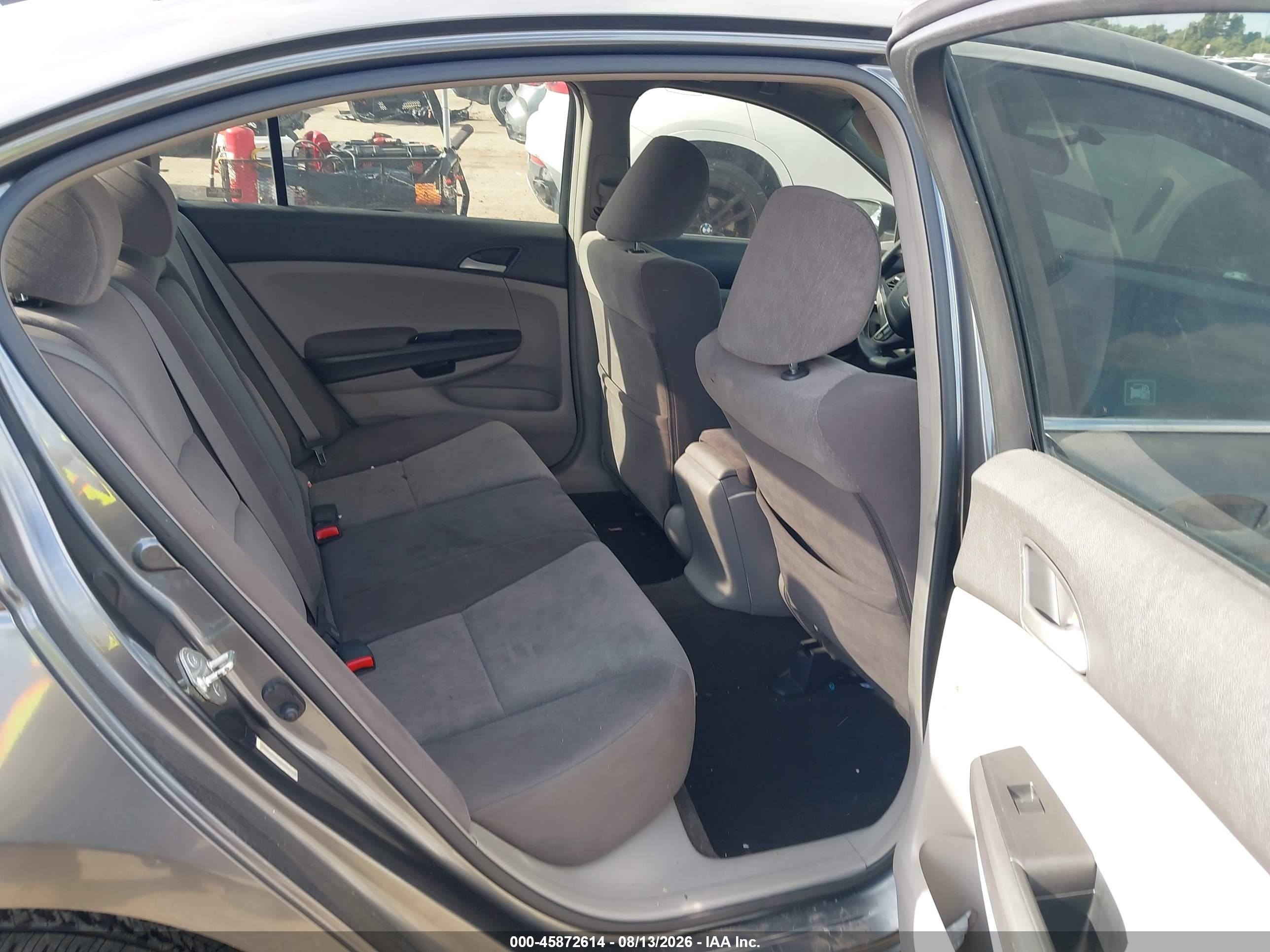 2008 Honda Accord 2.4 Lx Gray vin: JHMCP26338C052365