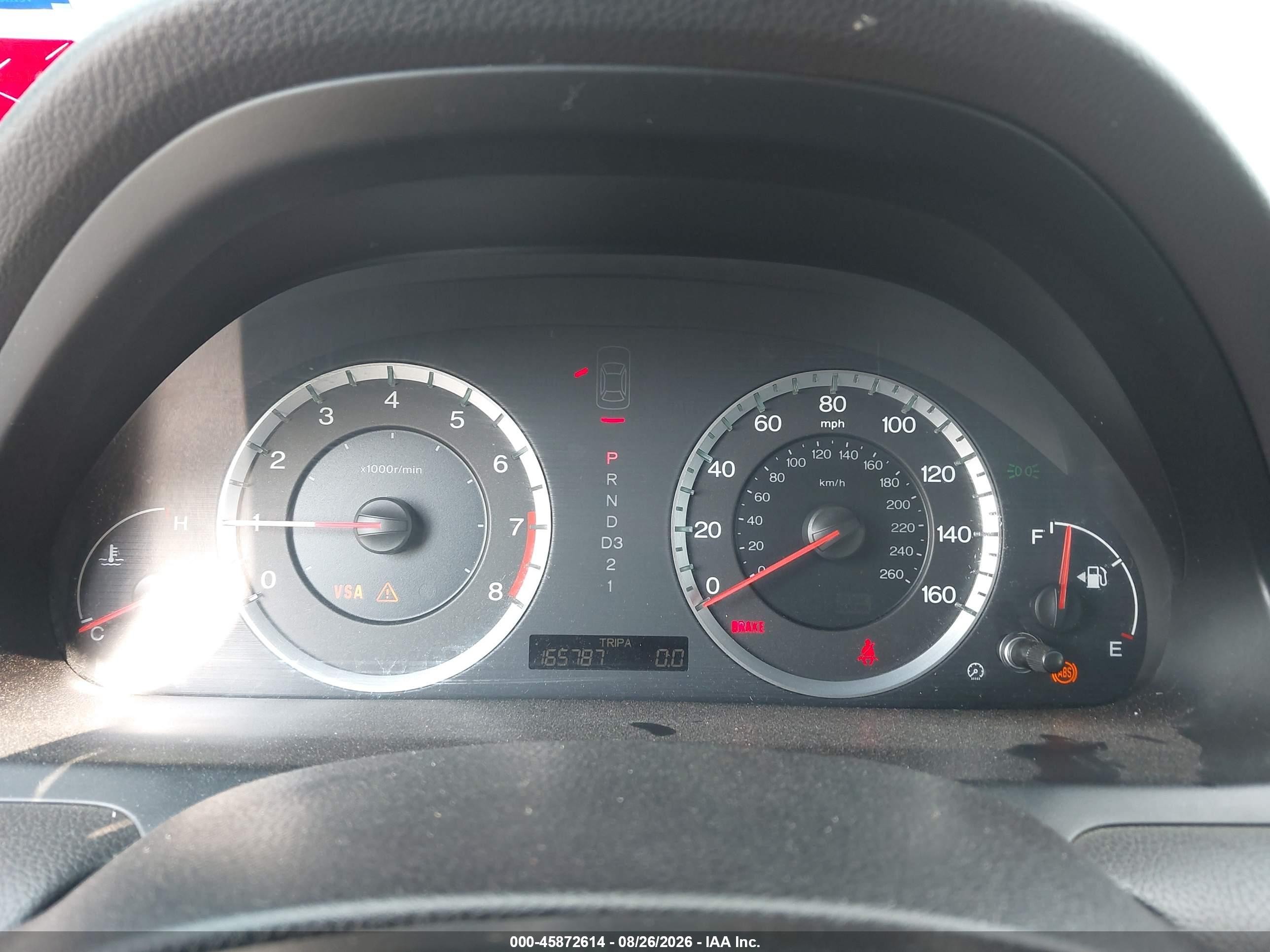2008 Honda Accord 2.4 Lx Gray vin: JHMCP26338C052365