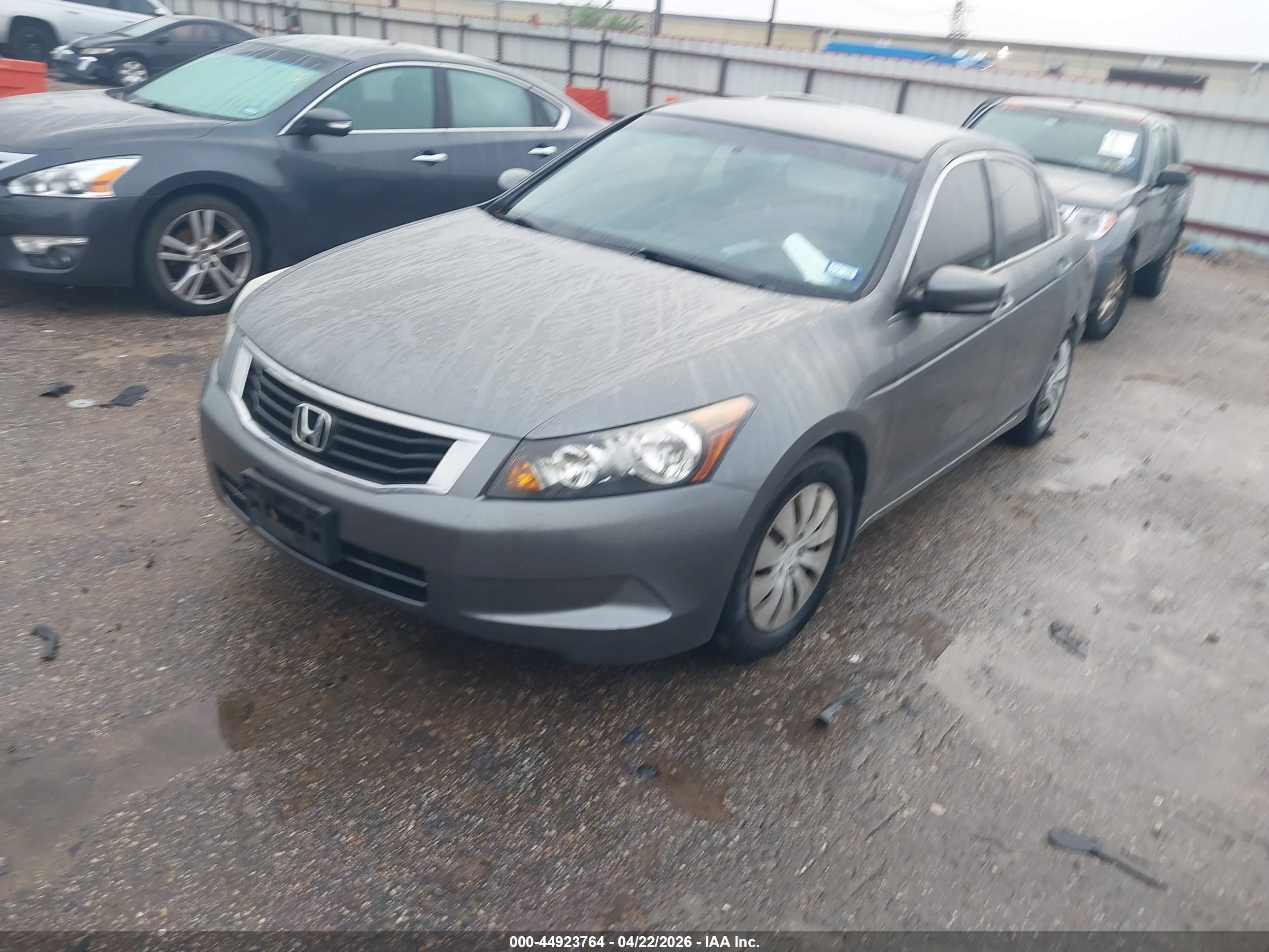 2008 Honda Accord 2.4 Lx Gray vin: JHMCP26338C063415