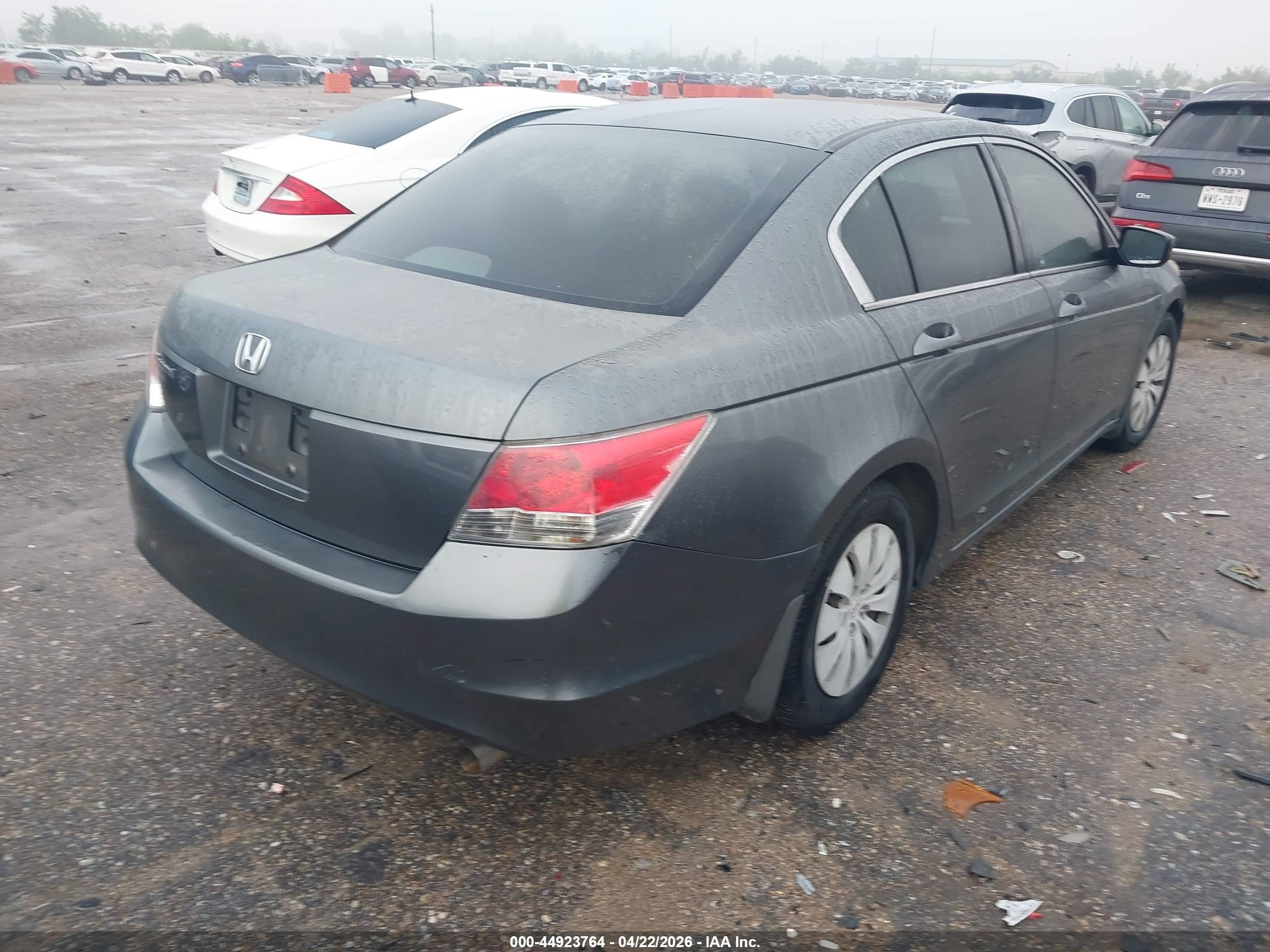 2008 Honda Accord 2.4 Lx Gray vin: JHMCP26338C063415