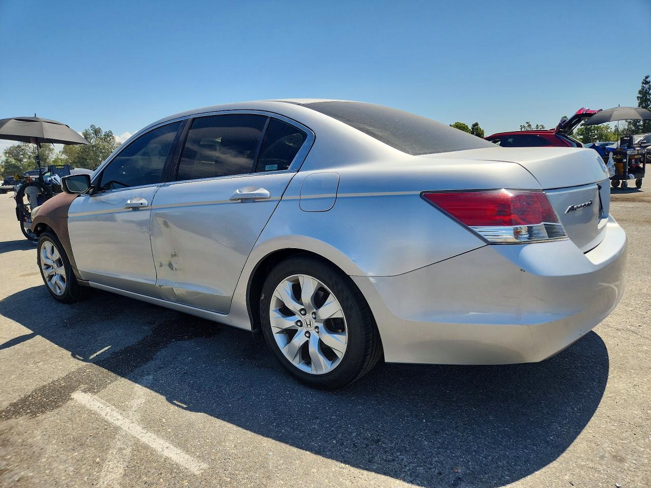 2008 Honda Accord Lx Серебряный vin: JHMCP26338C071093