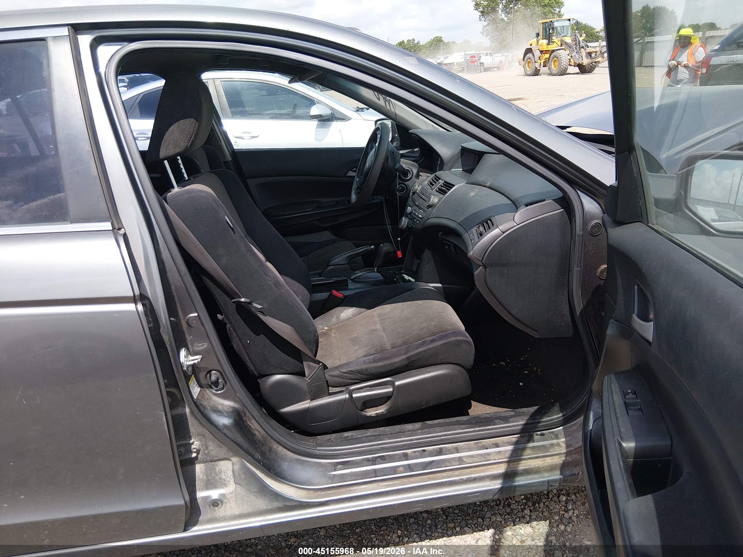 2009 Honda Accord 2.4 Lx Gray vin: JHMCP26339C016001
