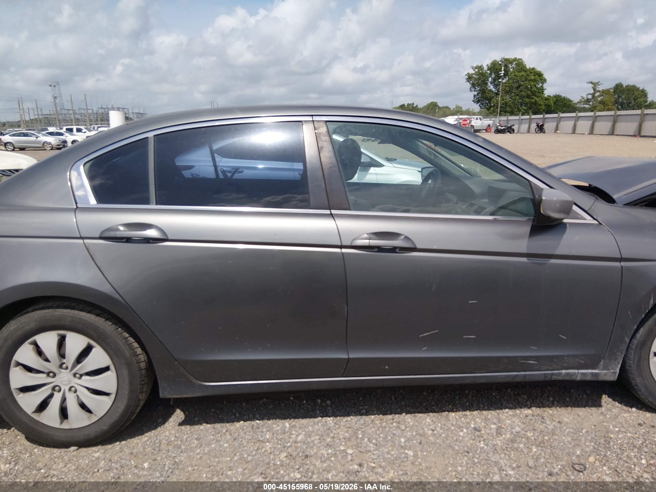 2009 Honda Accord 2.4 Lx Gray vin: JHMCP26339C016001
