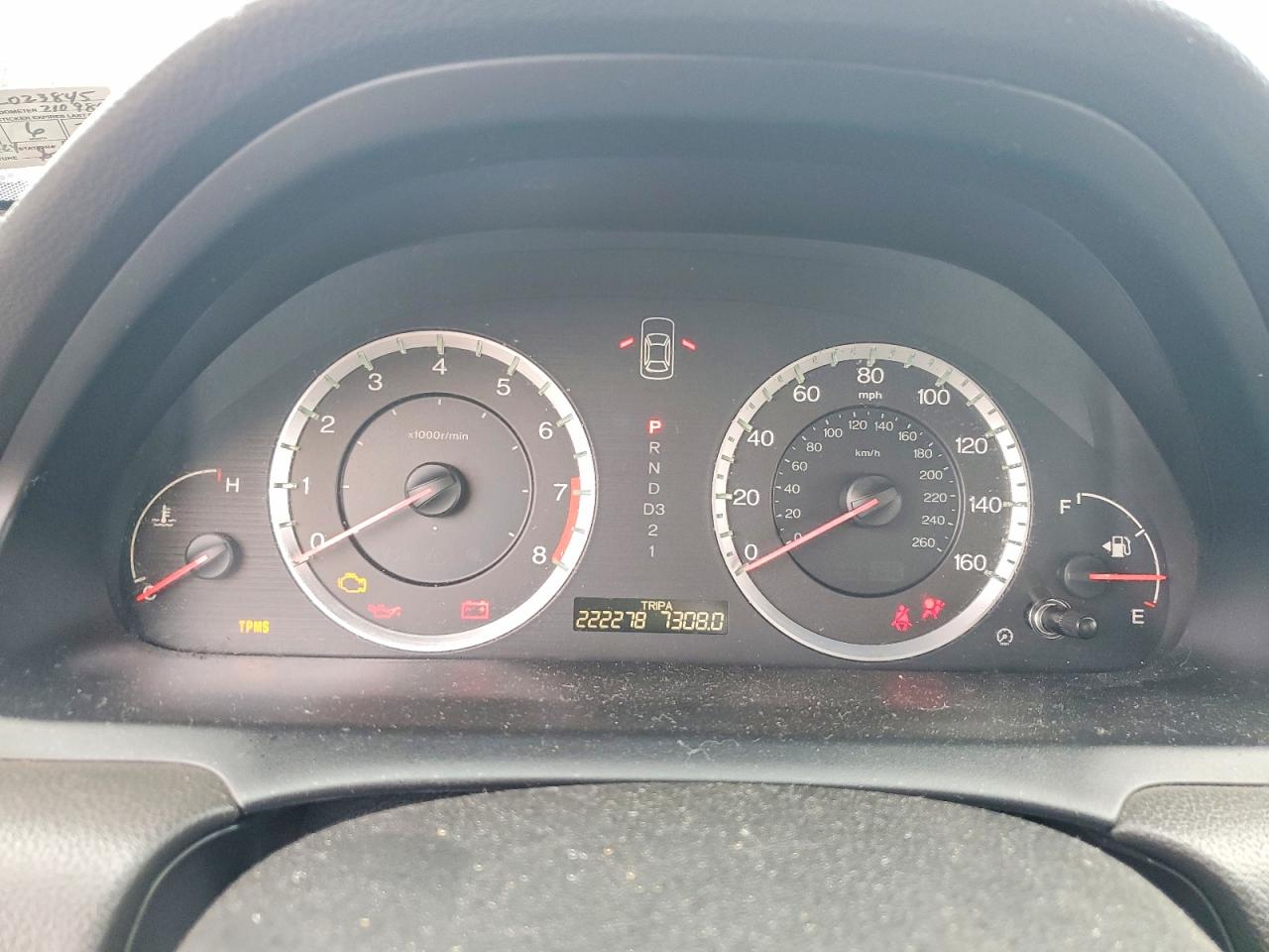 2008 Honda Accord Lx Gray vin: JHMCP26348C023845
