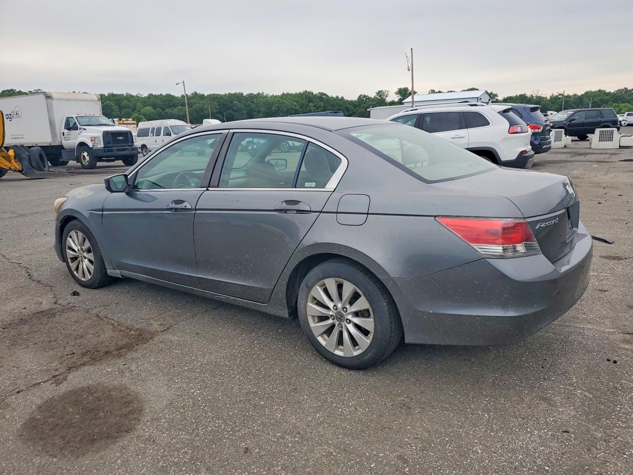 2008 Honda Accord Lx Gray vin: JHMCP26348C023845