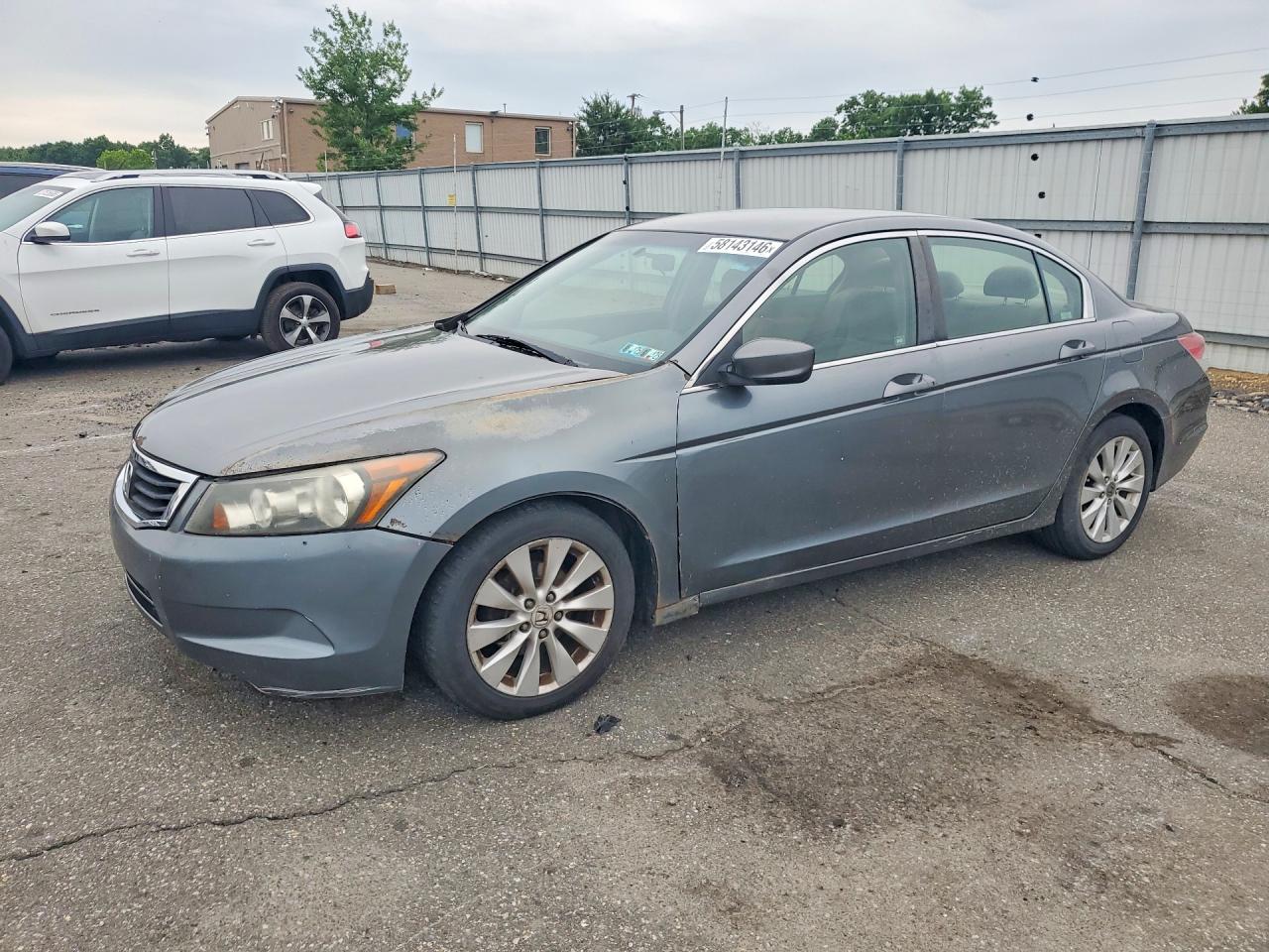 2008 Honda Accord Lx Gray vin: JHMCP26348C023845