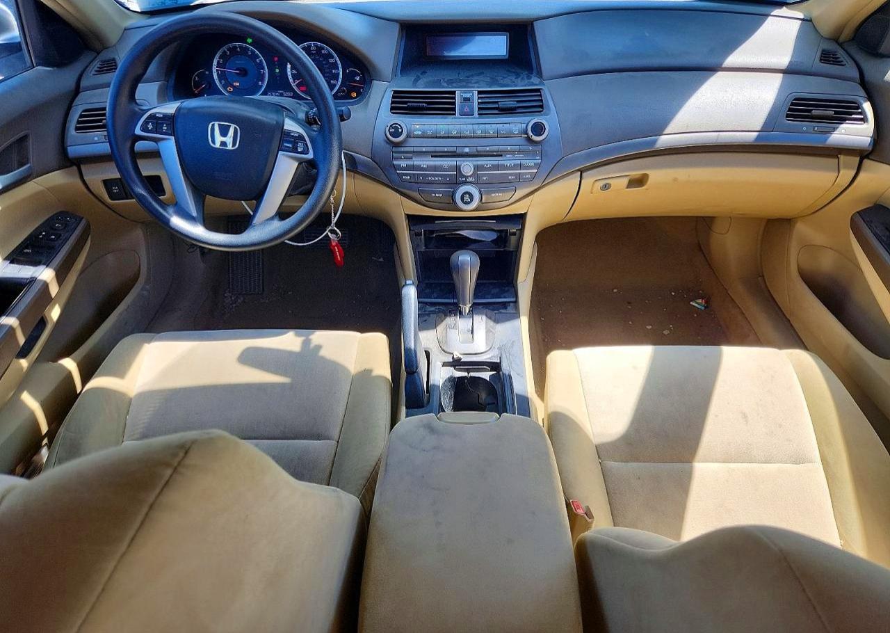 2008 Honda Accord Lx White vin: JHMCP26348C031508