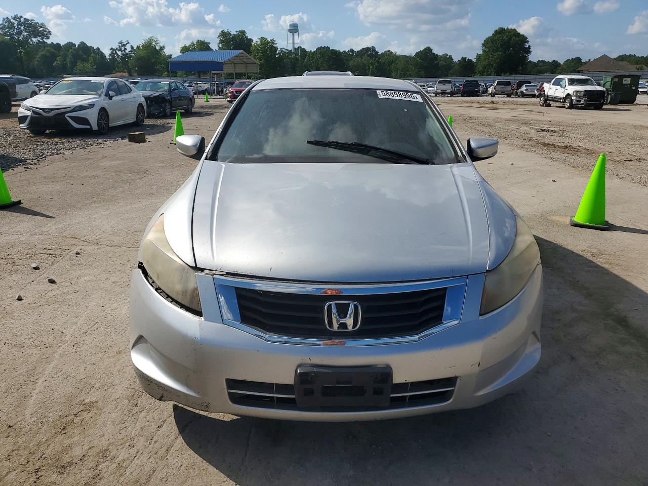 2009 Honda Accord Lx Silver vin: JHMCP26349C008604