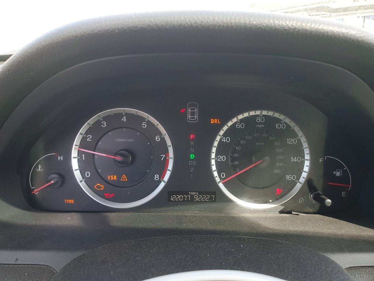 2009 Honda Accord Lx Silver vin: JHMCP26349C008604