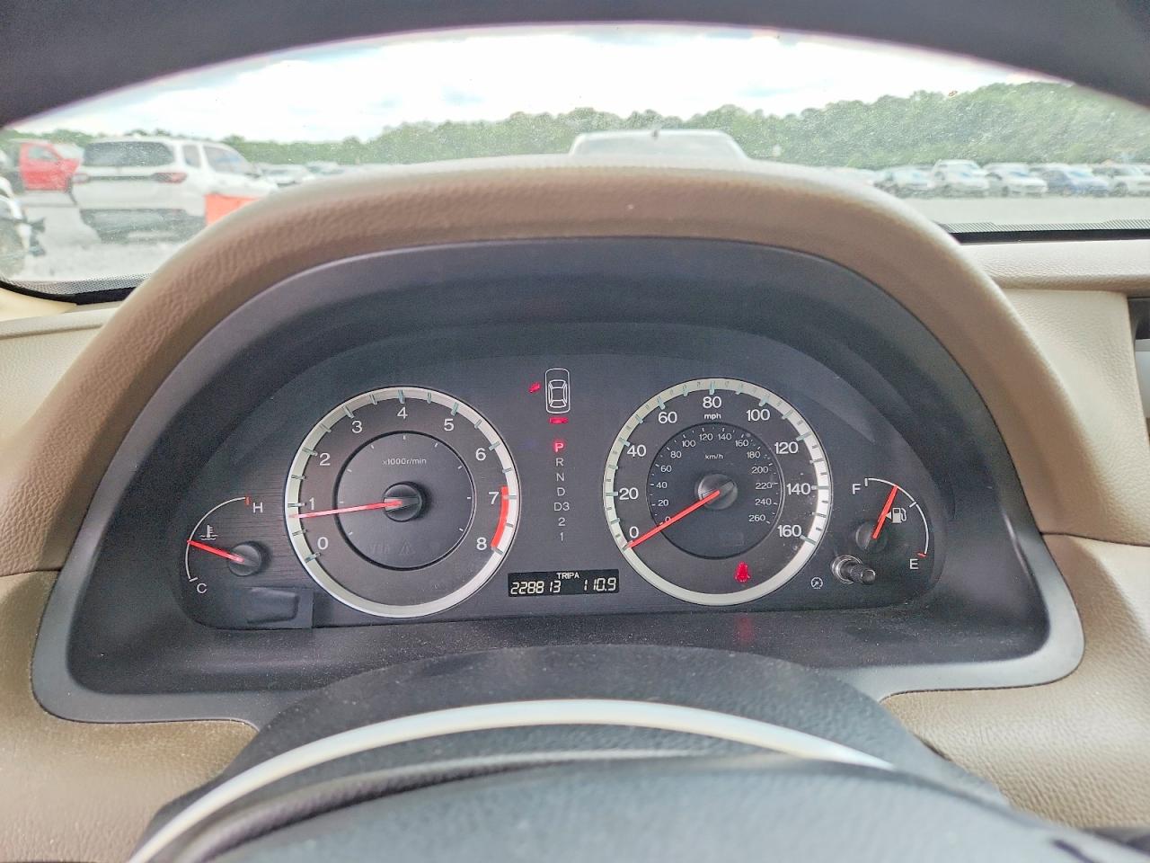 2009 Honda Accord Lx Burgundy vin: JHMCP26349C017612