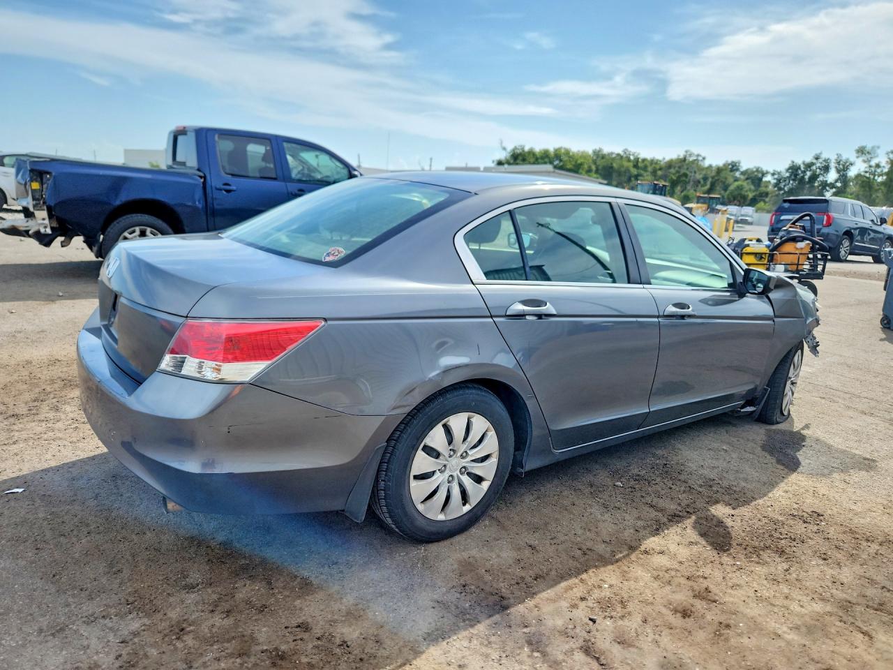 2009 Honda Accord Lx Gray vin: JHMCP26349C017626