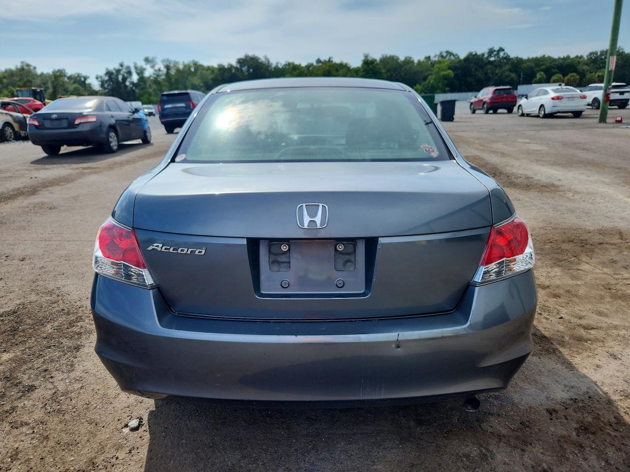 2009 Honda Accord Lx Gray vin: JHMCP26349C017626
