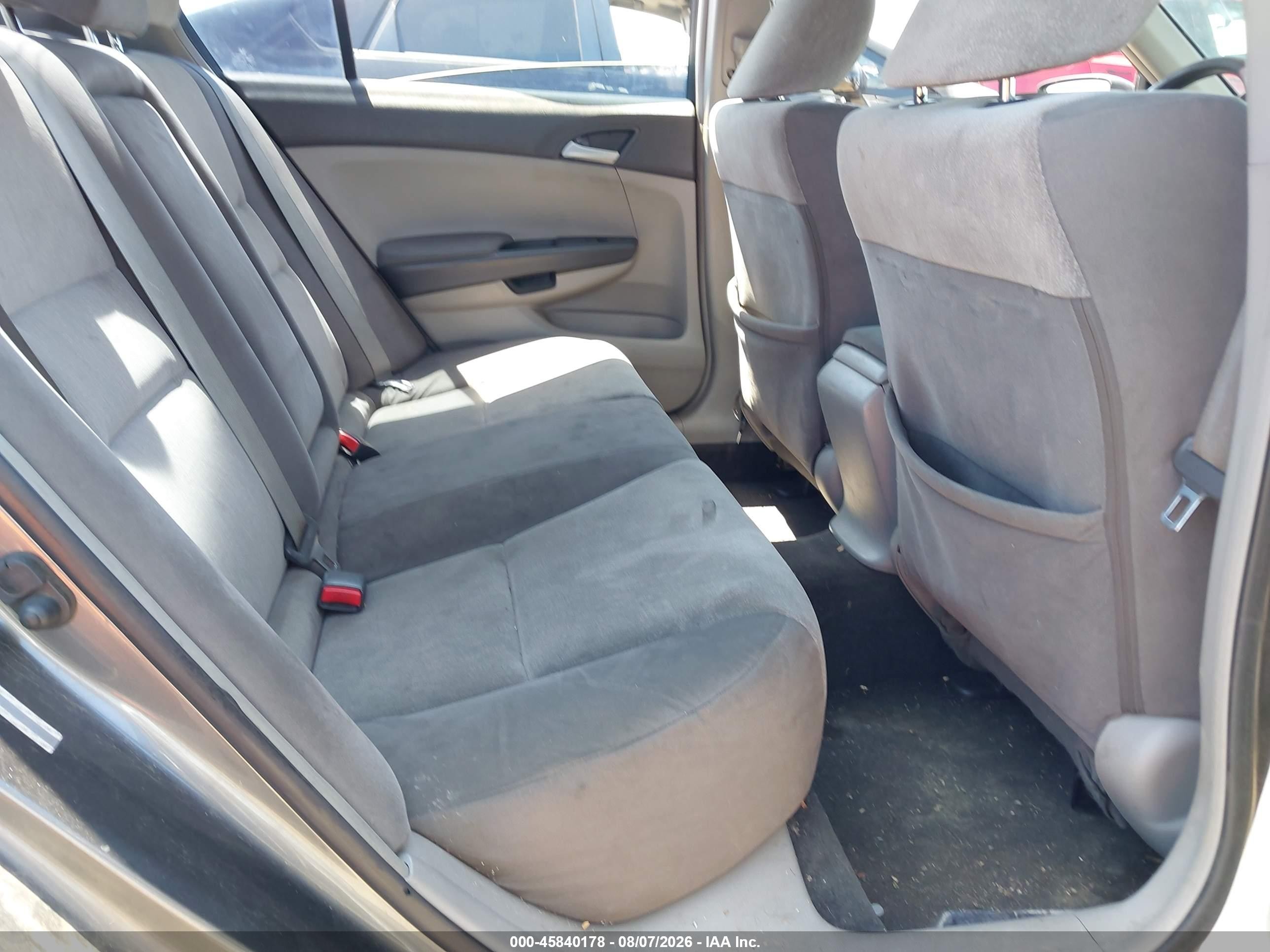 2008 Honda Accord 2.4 Lx Gray vin: JHMCP26358C014328
