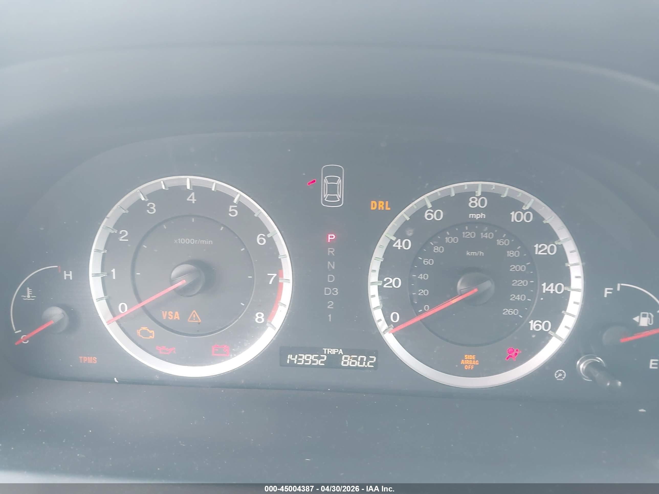2008 Honda Accord 2.4 Lx Silver vin: JHMCP26358C025443