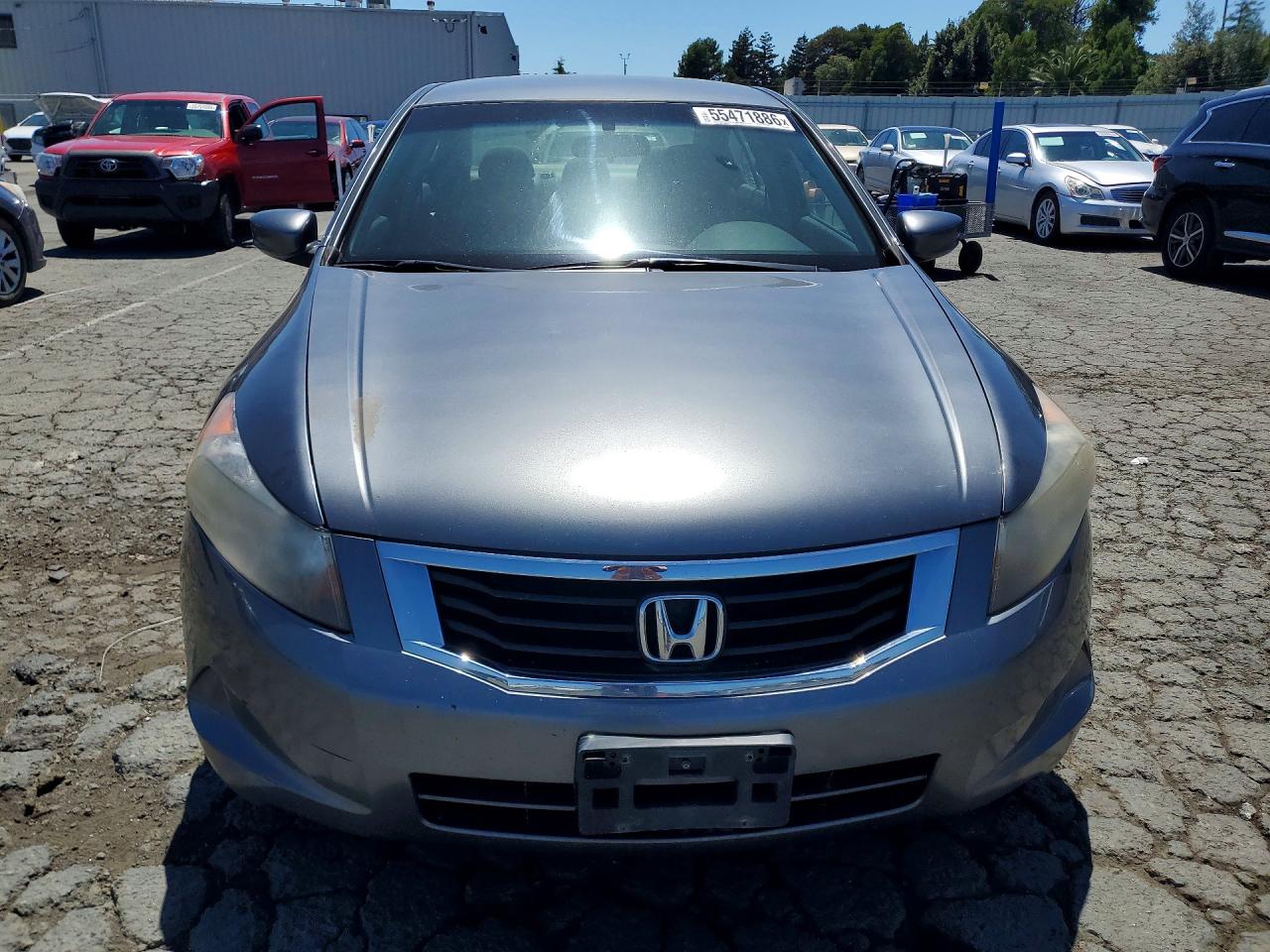 2008 Honda Accord Lx Gray vin: JHMCP26358C033087