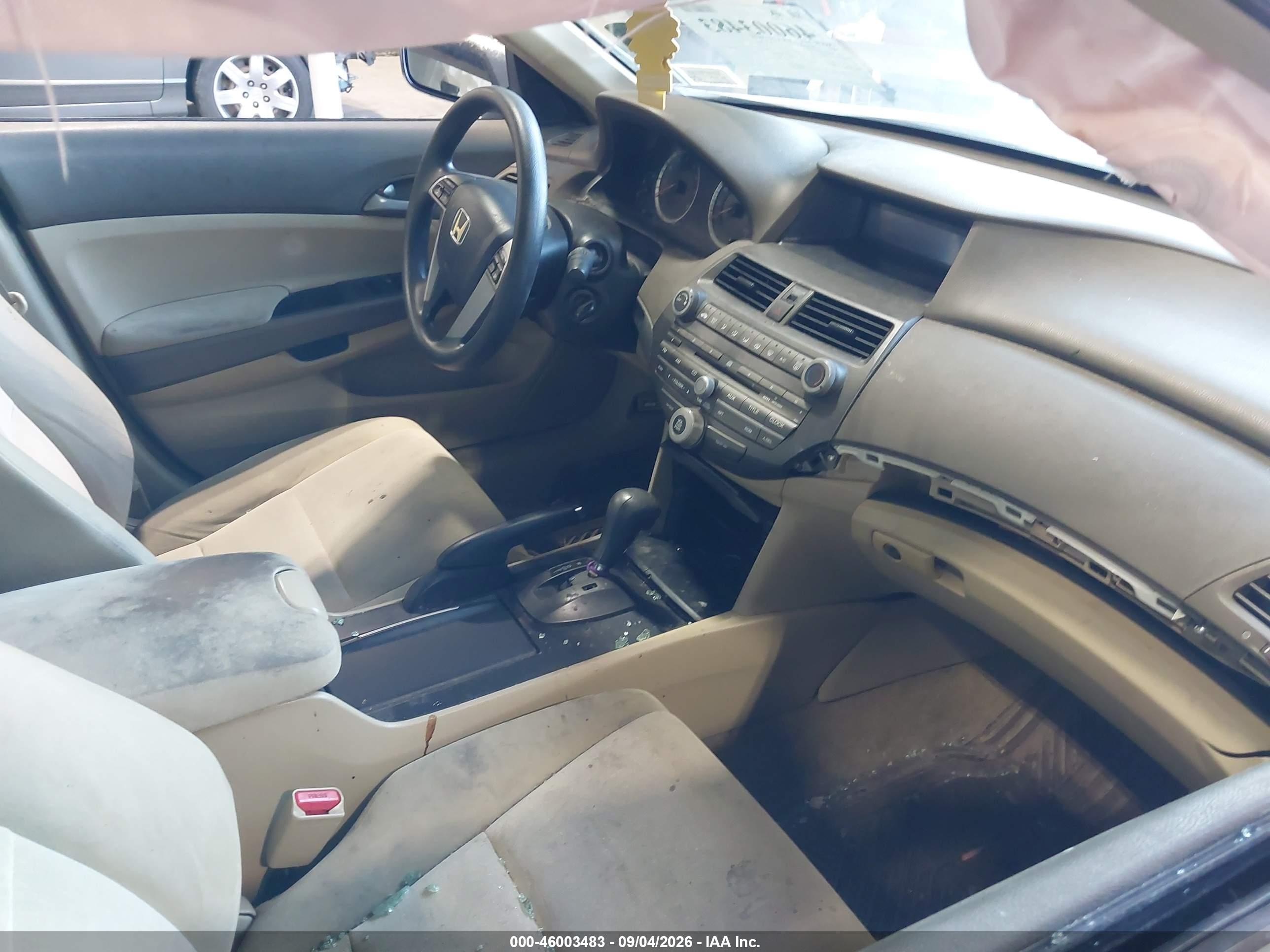 2008 Honda Accord 2.4 Lx White vin: JHMCP26358C073864