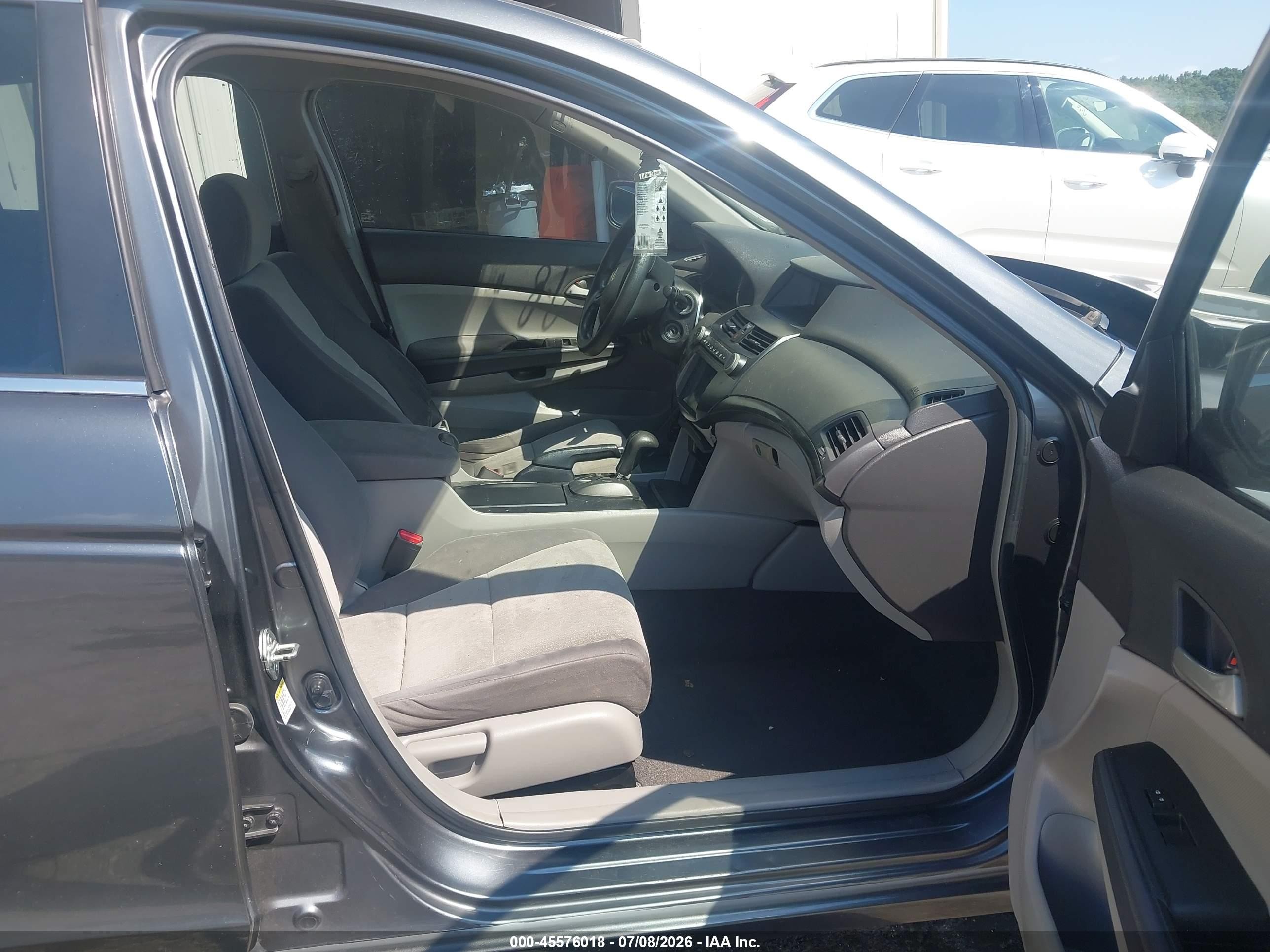 2008 Honda Accord 2.4 Lx Gray vin: JHMCP26358C078997