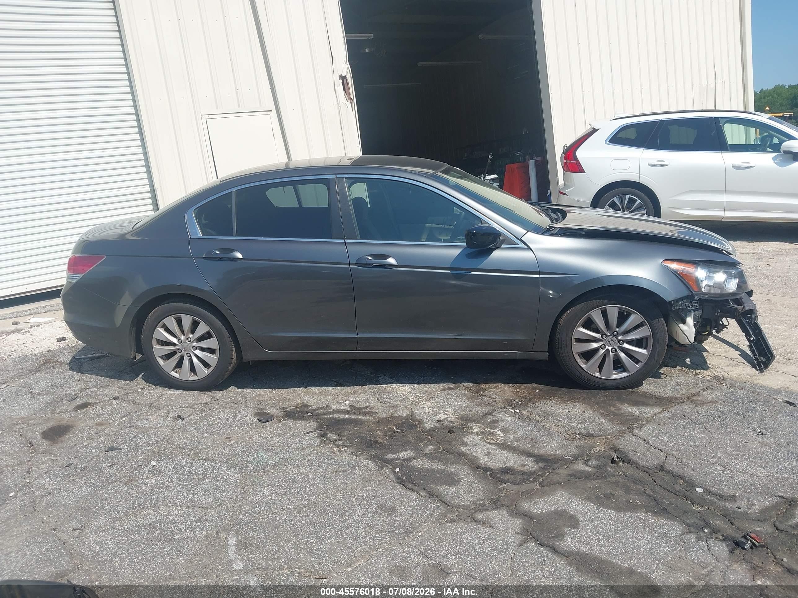 2008 Honda Accord 2.4 Lx Gray vin: JHMCP26358C078997