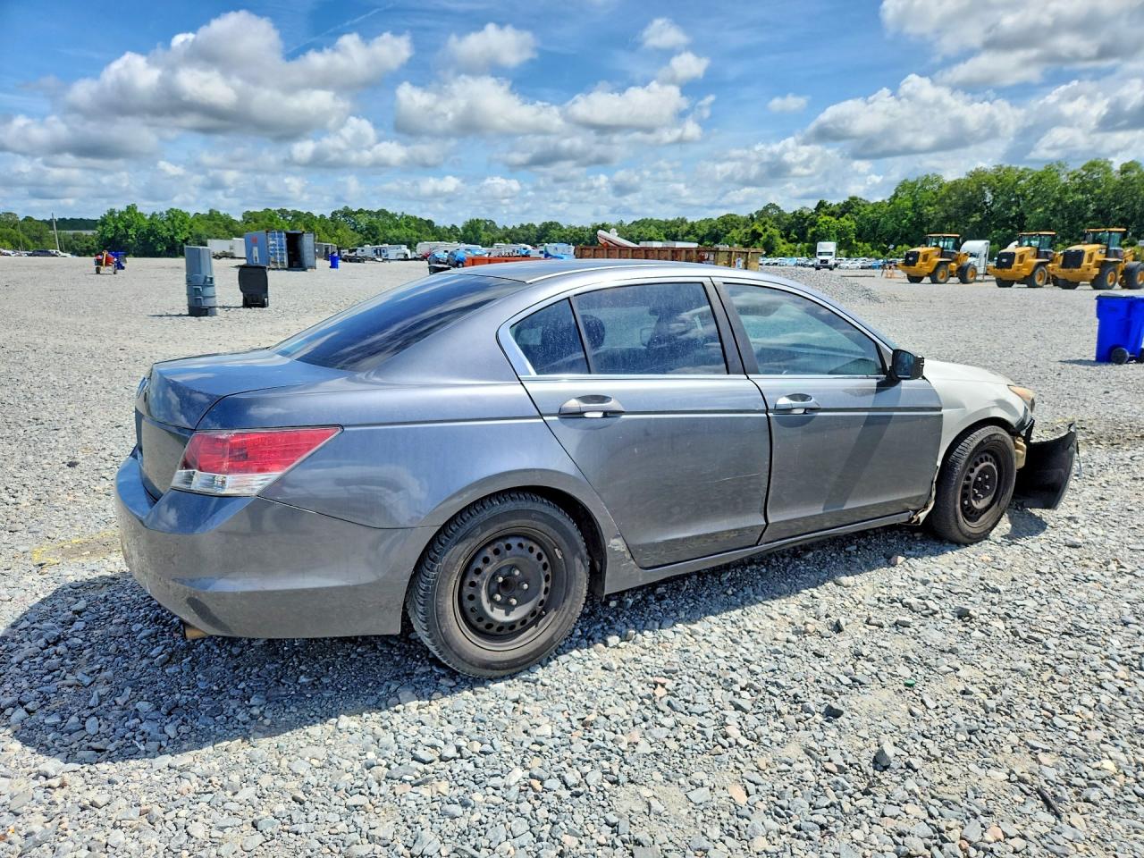 2008 Honda Accord Lx Gray vin: JHMCP26368C046138