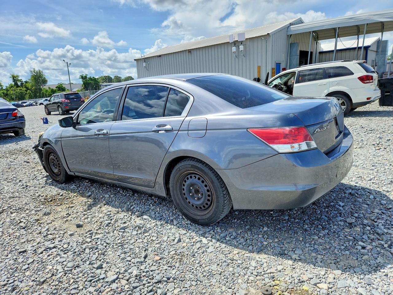 2008 Honda Accord Lx Gray vin: JHMCP26368C046138