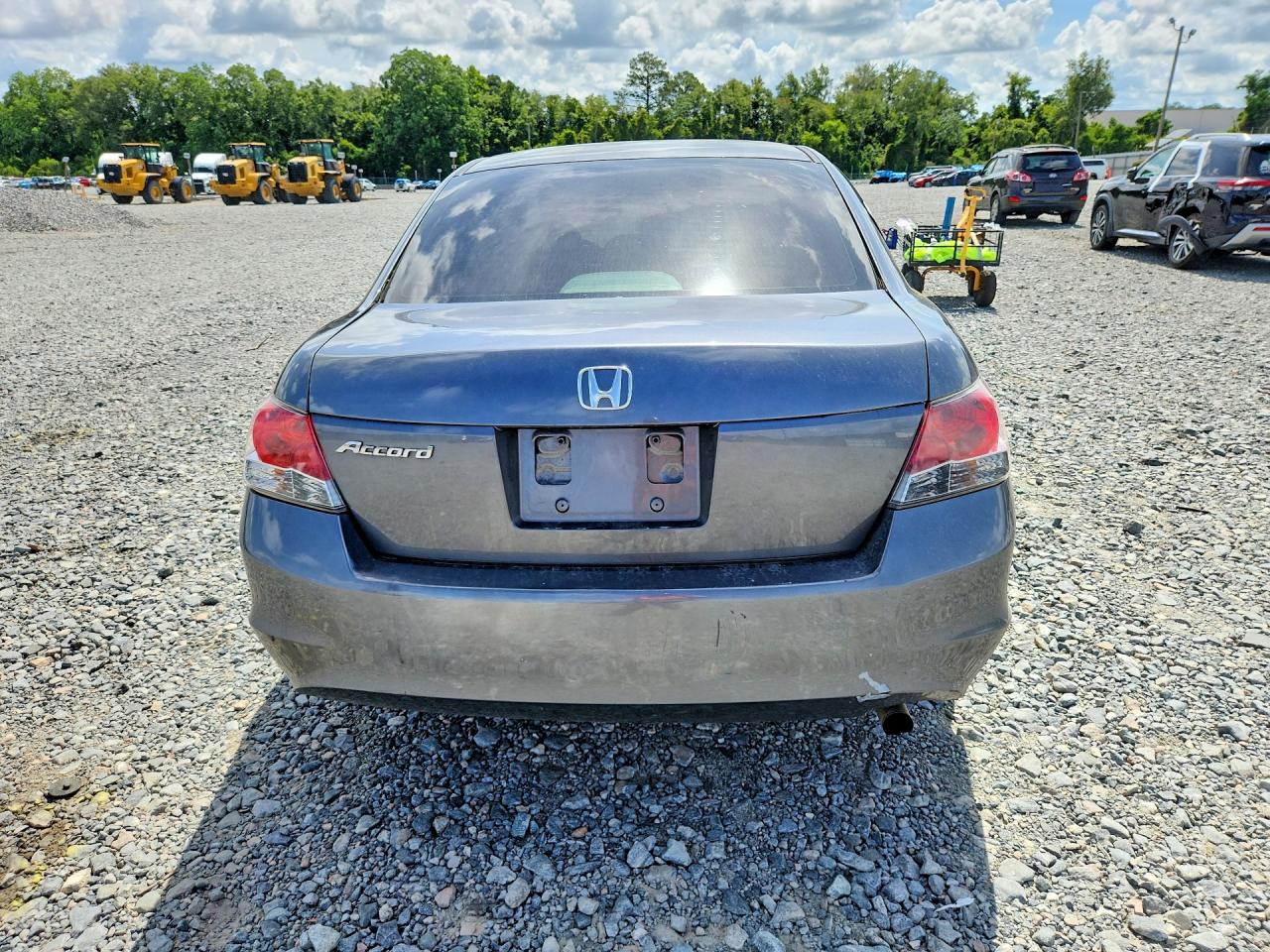 2008 Honda Accord Lx Gray vin: JHMCP26368C046138