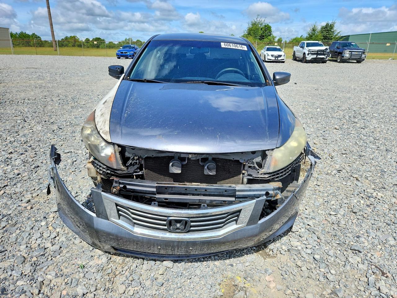 2008 Honda Accord Lx Gray vin: JHMCP26368C046138