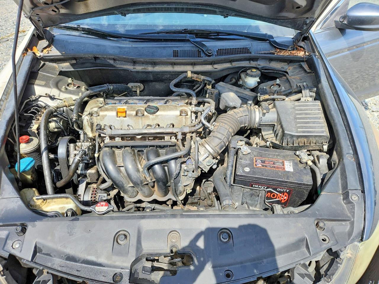 2008 Honda Accord Lx Gray vin: JHMCP26368C046138