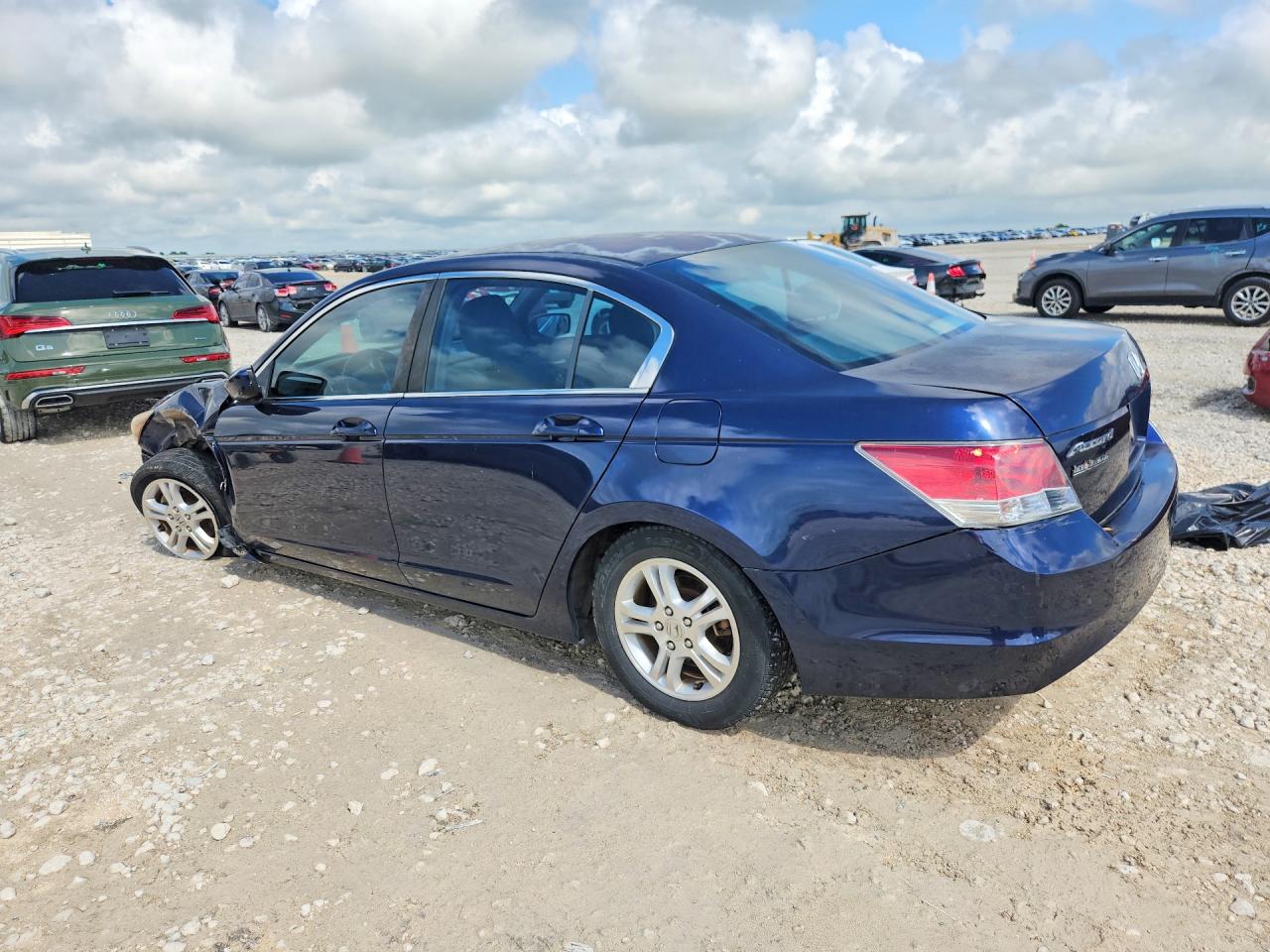 2008 Honda Accord Lx Blue vin: JHMCP26368C049895