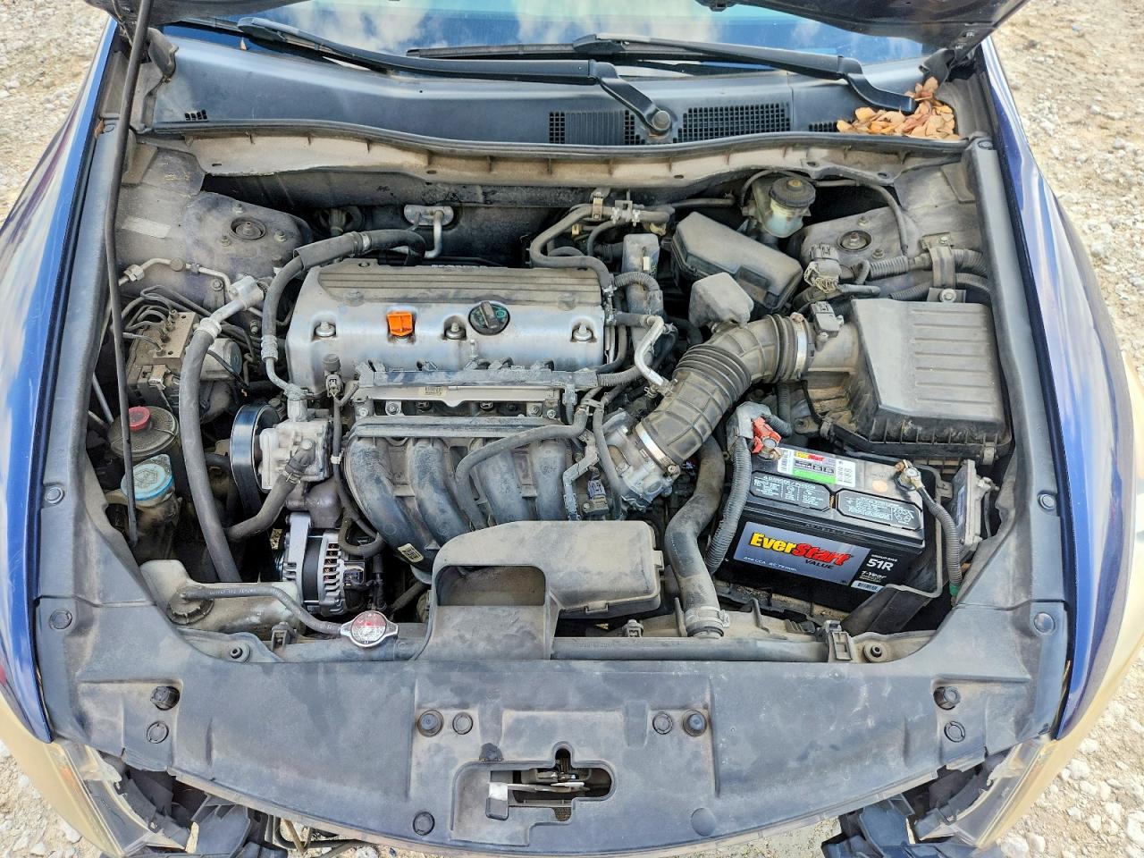 2008 Honda Accord Lx Blue vin: JHMCP26368C049895