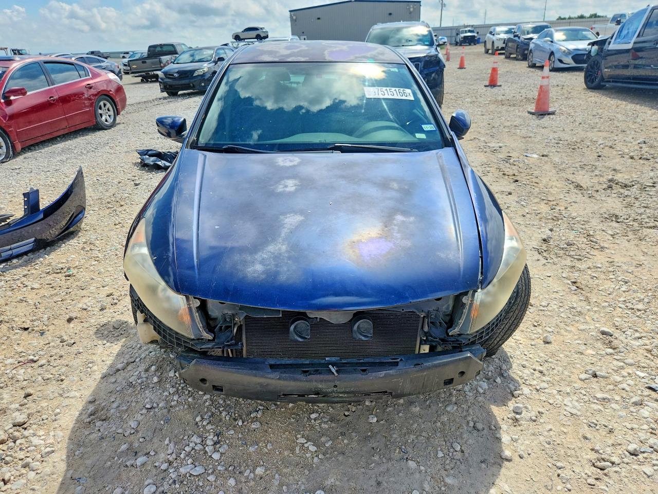 2008 Honda Accord Lx Blue vin: JHMCP26368C049895