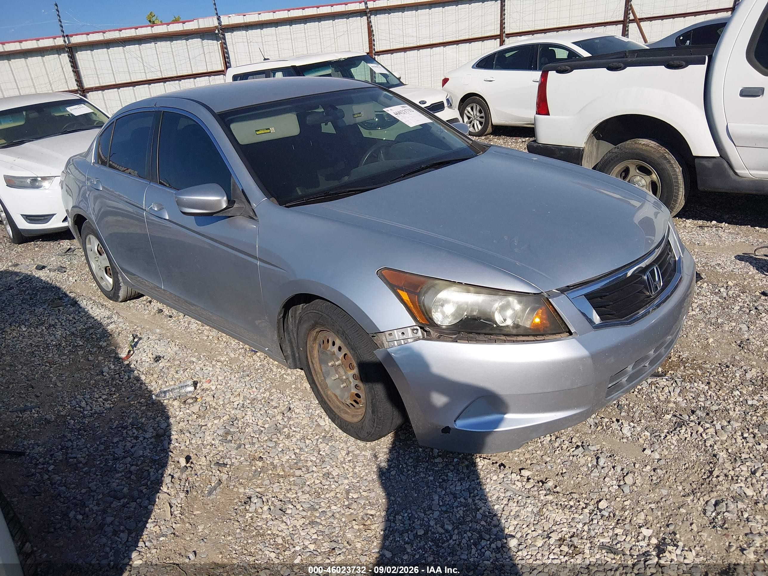 2008 Honda Accord 2.4 Lx Silver vin: JHMCP26368C057902