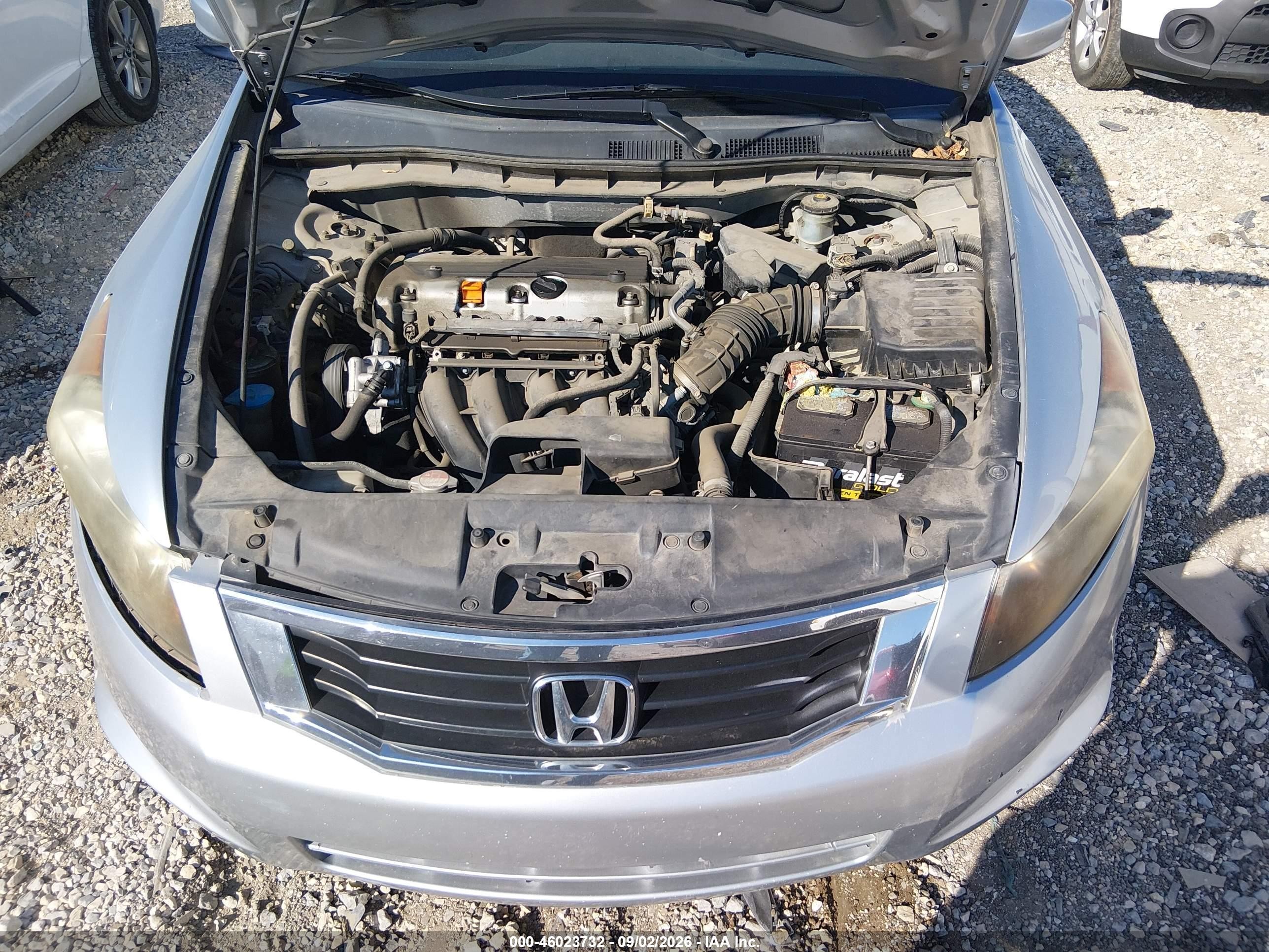 2008 Honda Accord 2.4 Lx Серебряный vin: JHMCP26368C057902