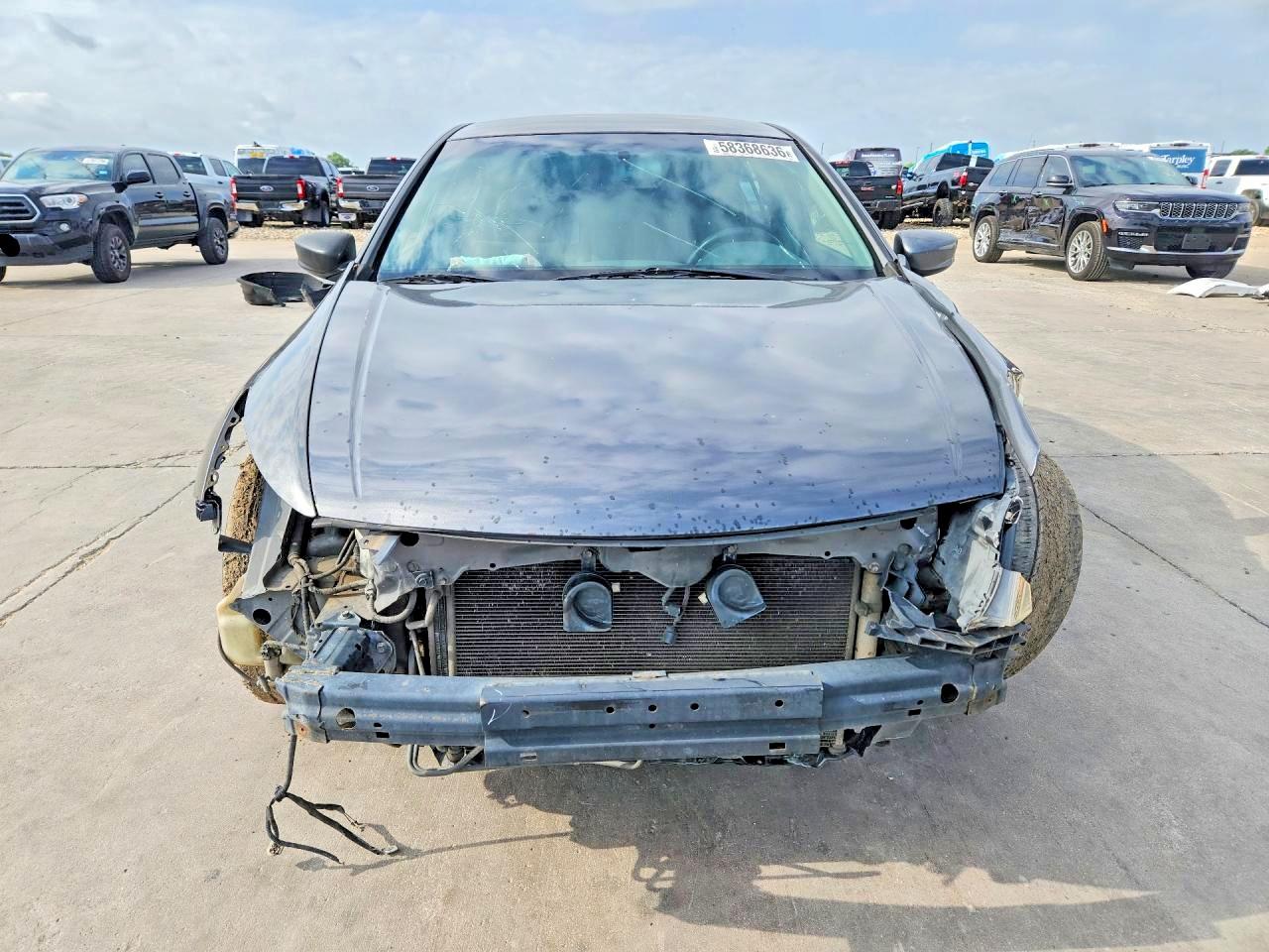 2008 Honda Accord Gray vin: JHMCP26368C063523