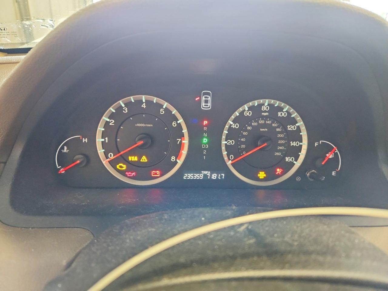 2008 Honda Accord Lx Белый vin: JHMCP26368C073842