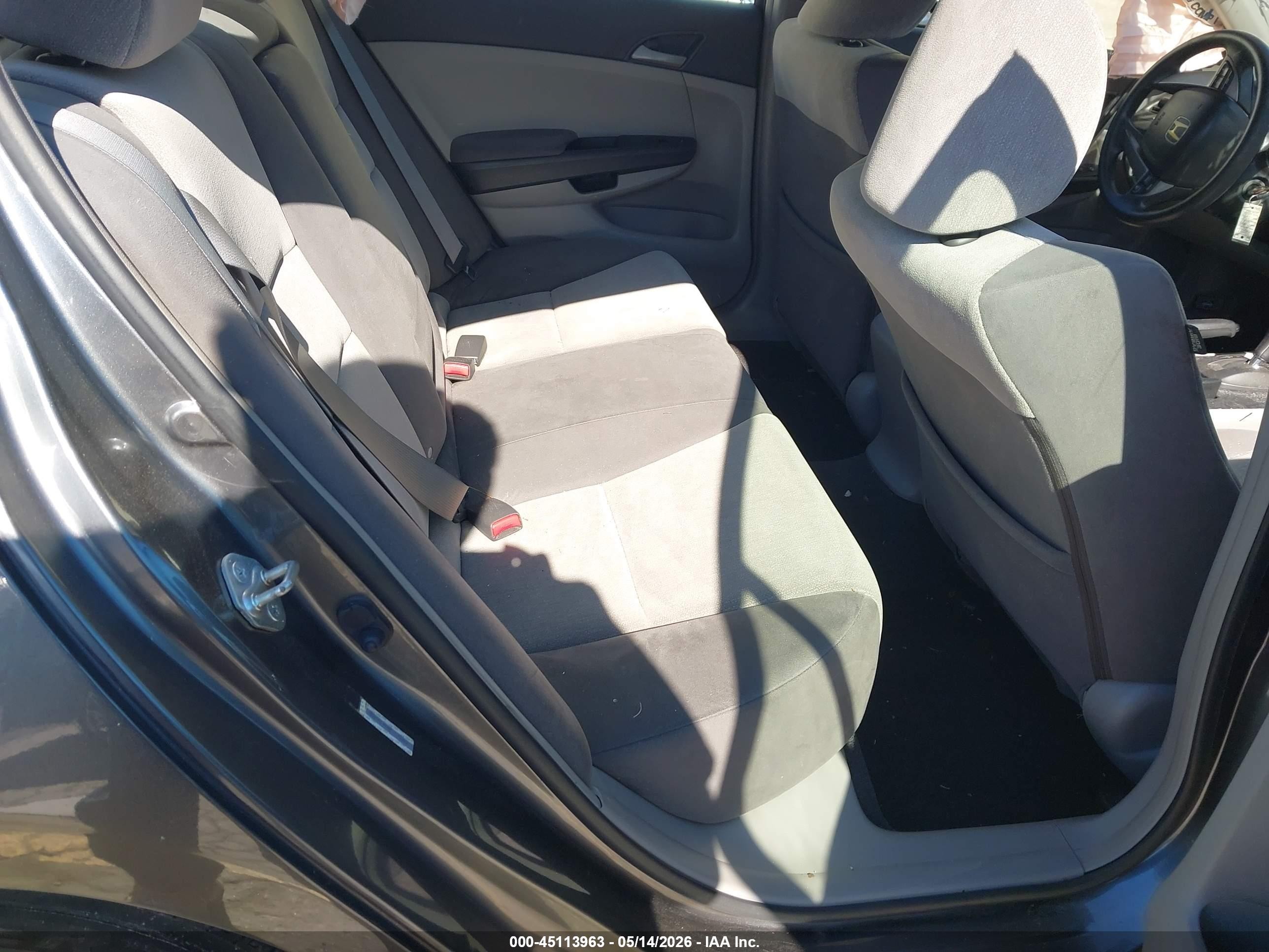 2008 Honda Accord 2.4 Lx Gray vin: JHMCP26368C074862