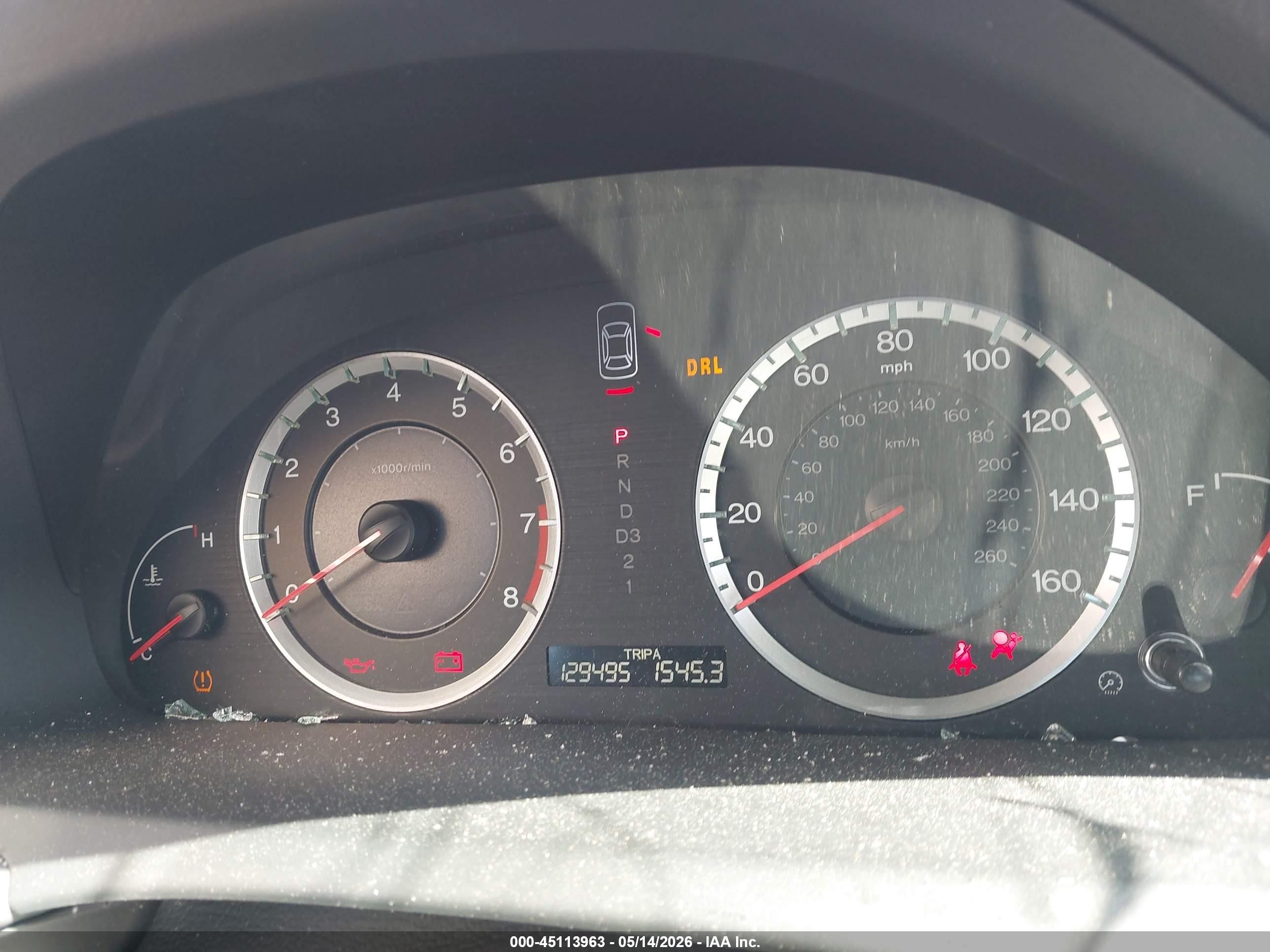 2008 Honda Accord 2.4 Lx Gray vin: JHMCP26368C074862
