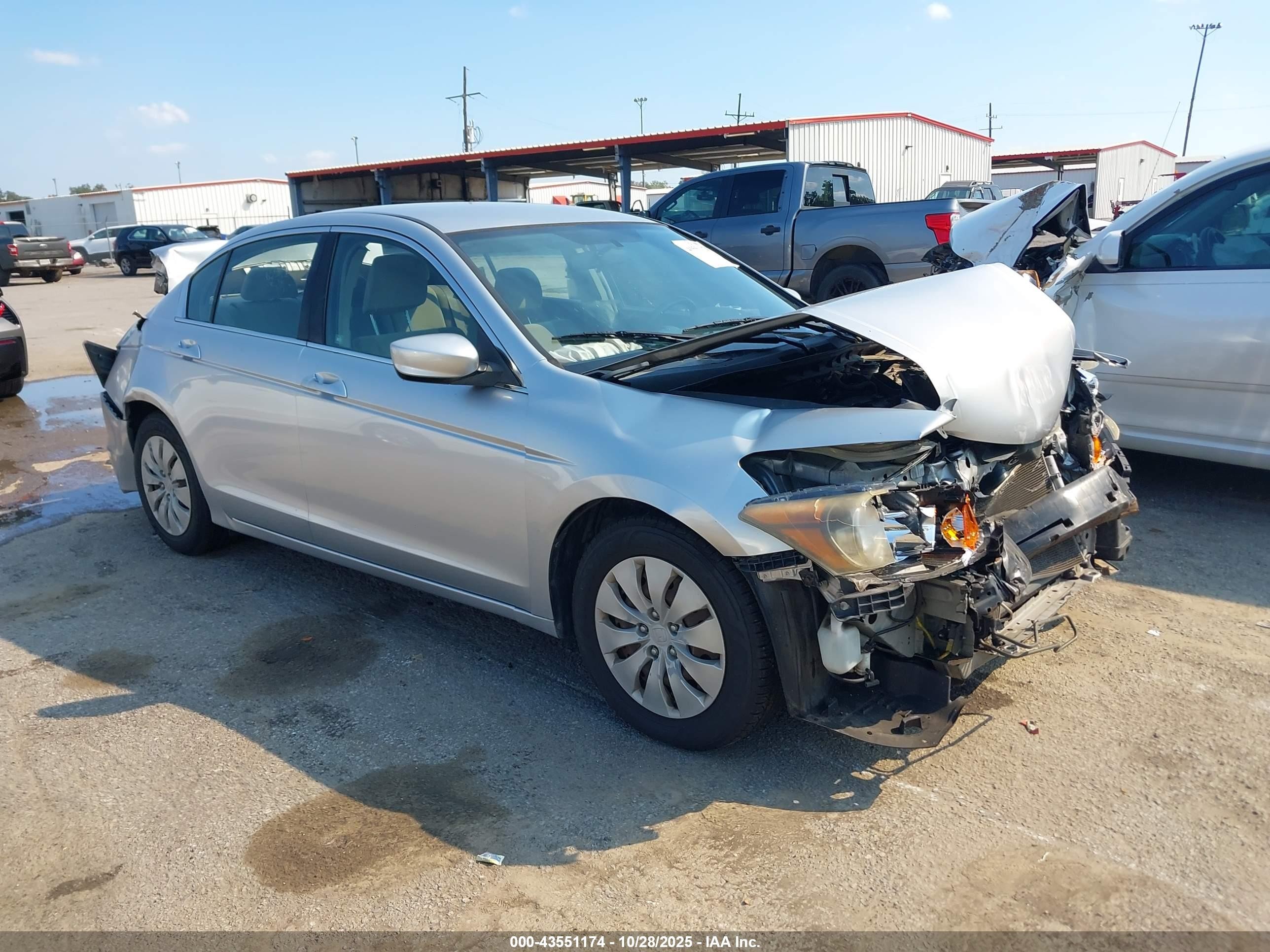 2009 Honda Accord 2.4 Lx Silver vin: JHMCP26369C008569