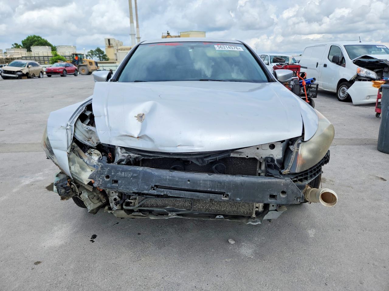 2009 Honda Accord Lx Серебряный vin: JHMCP26369C008572