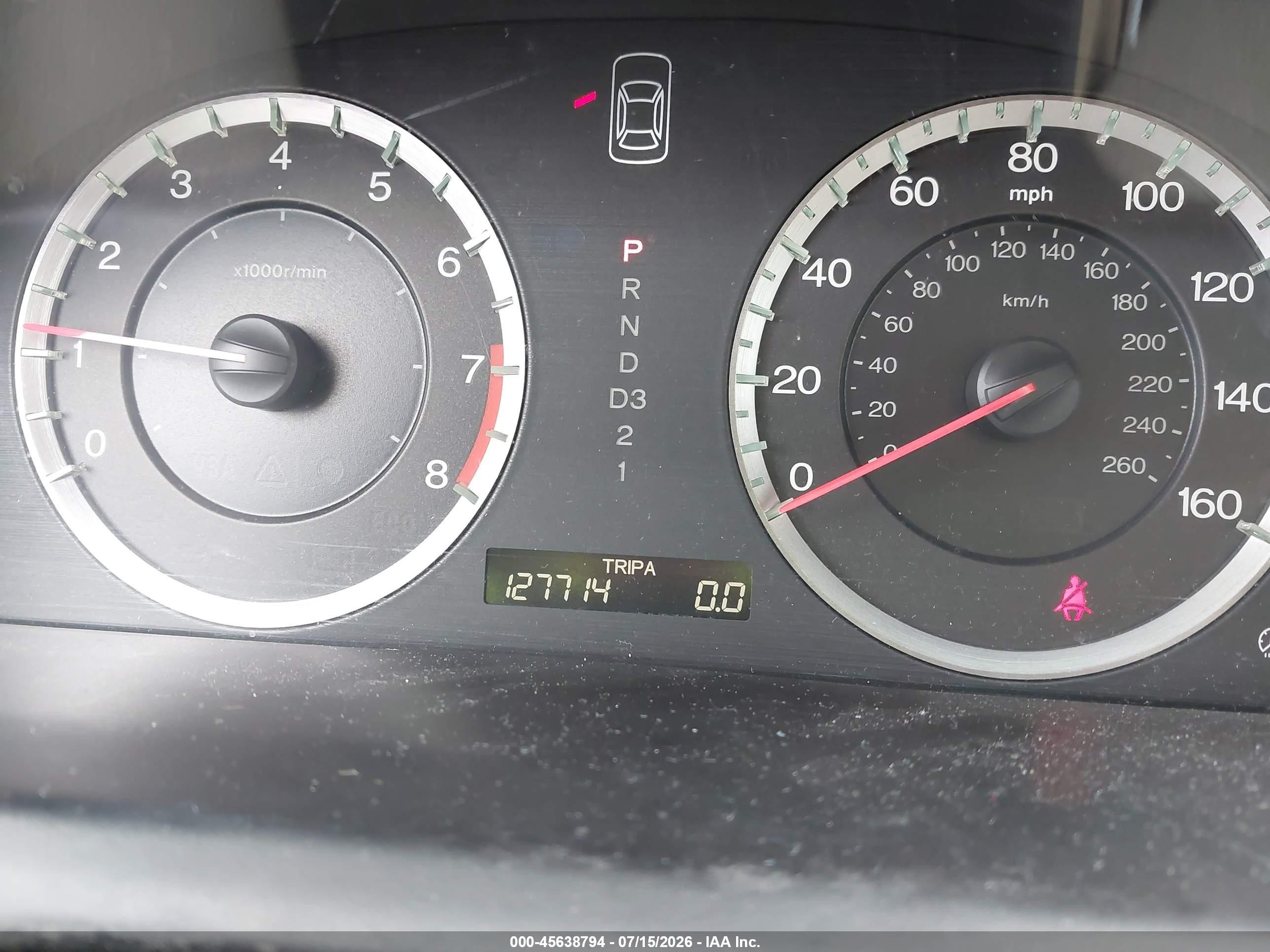 2009 Honda Accord 2.4 Lx Tan vin: JHMCP26369C012475