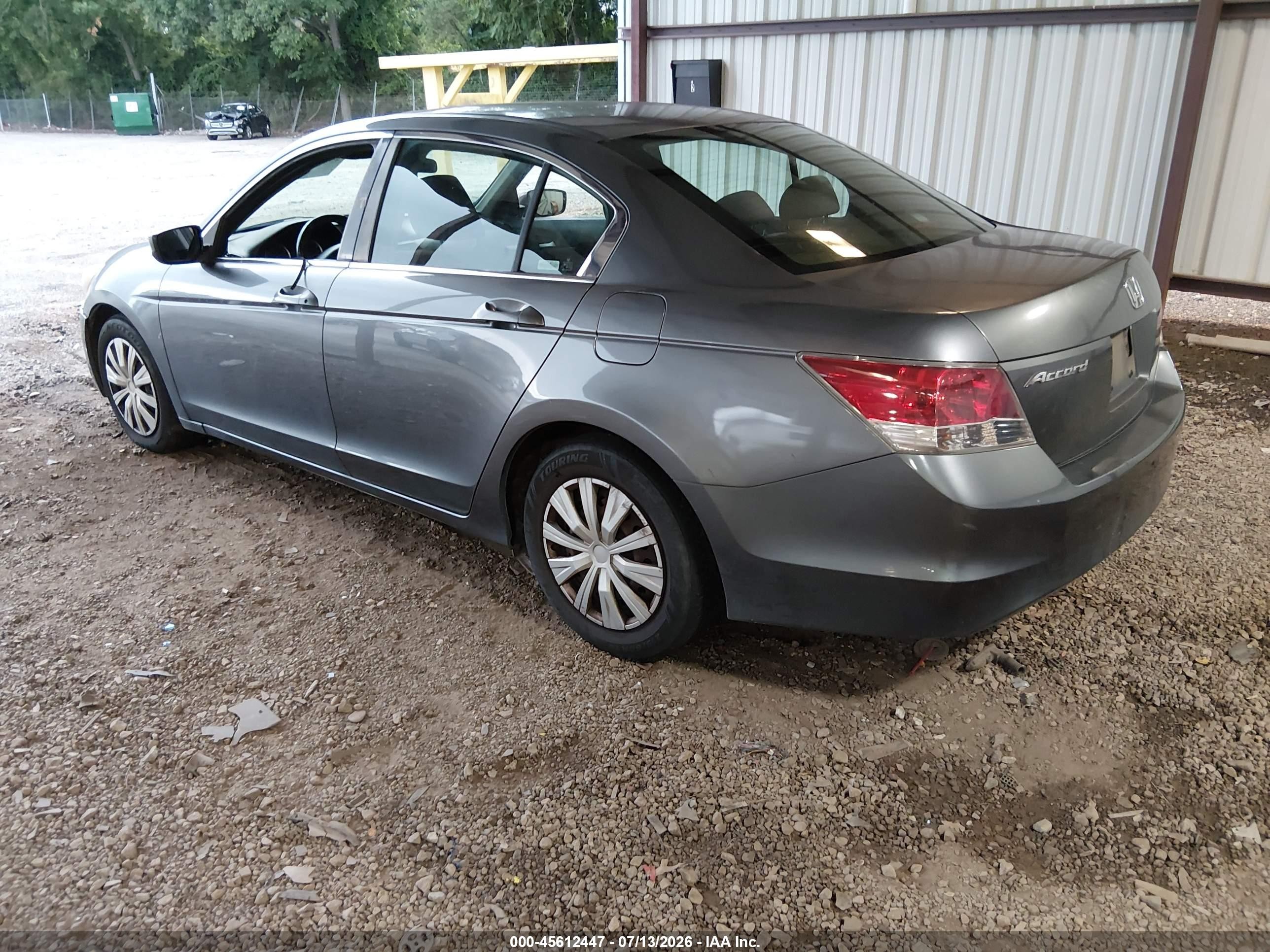 2008 Honda Accord 2.4 Lx Серый vin: JHMCP26378C015481