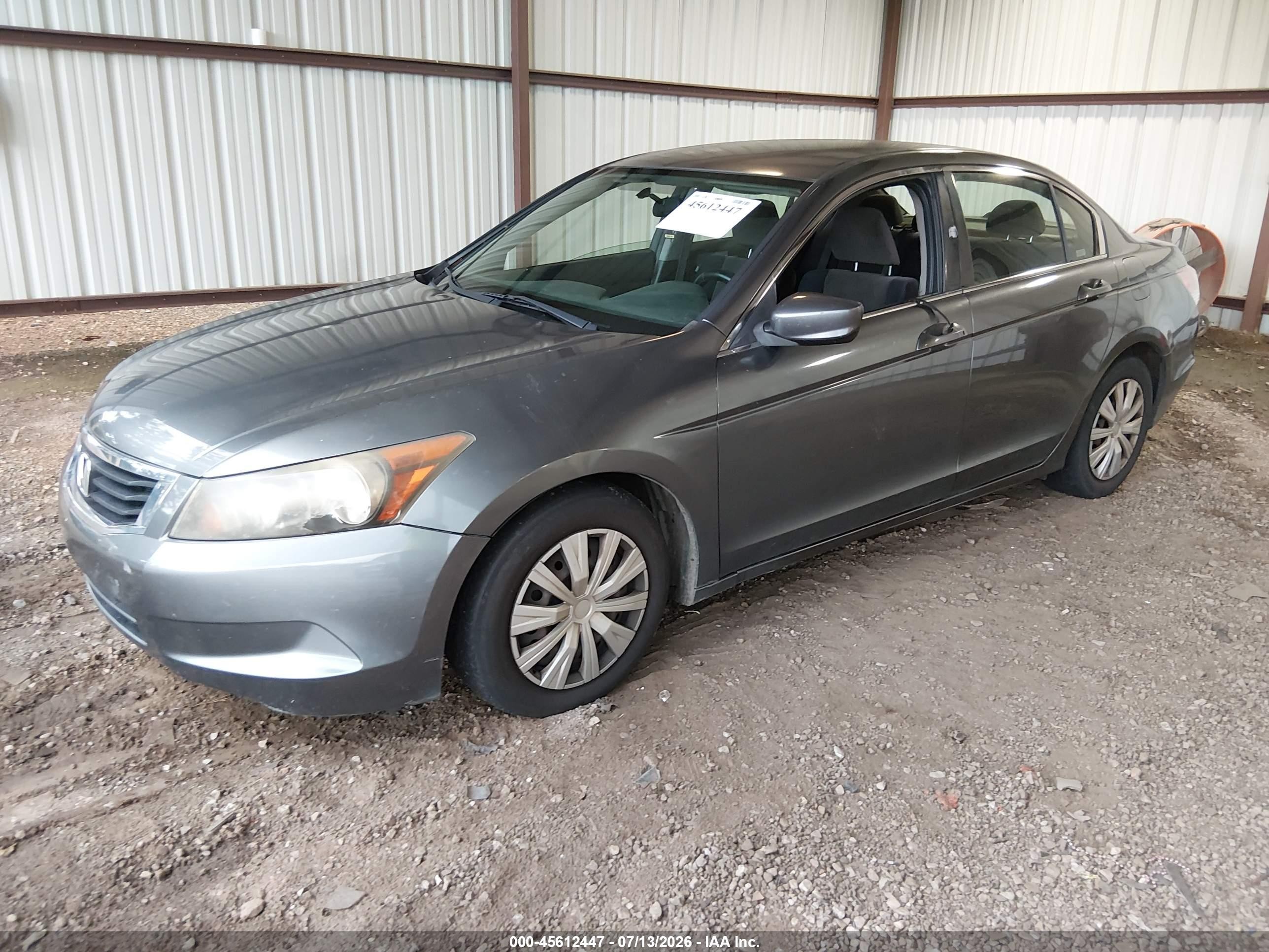 2008 Honda Accord 2.4 Lx Серый vin: JHMCP26378C015481