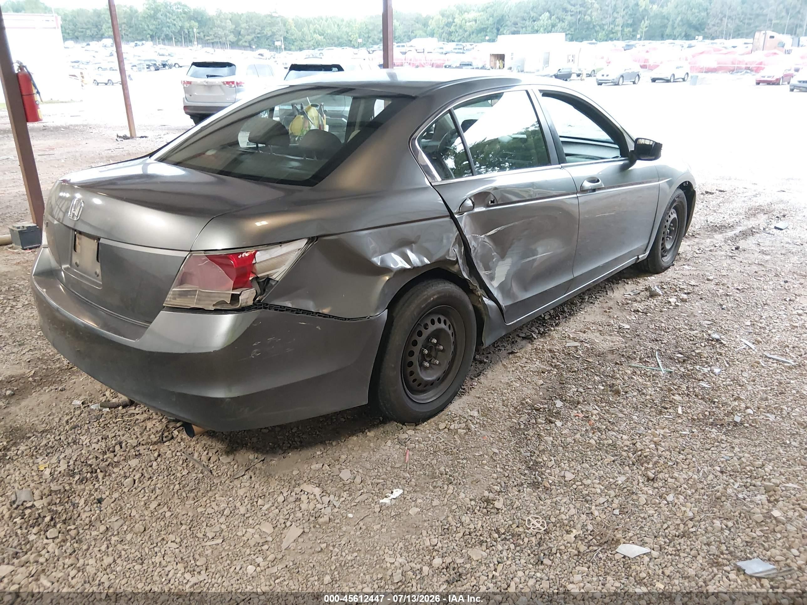 2008 Honda Accord 2.4 Lx Серый vin: JHMCP26378C015481