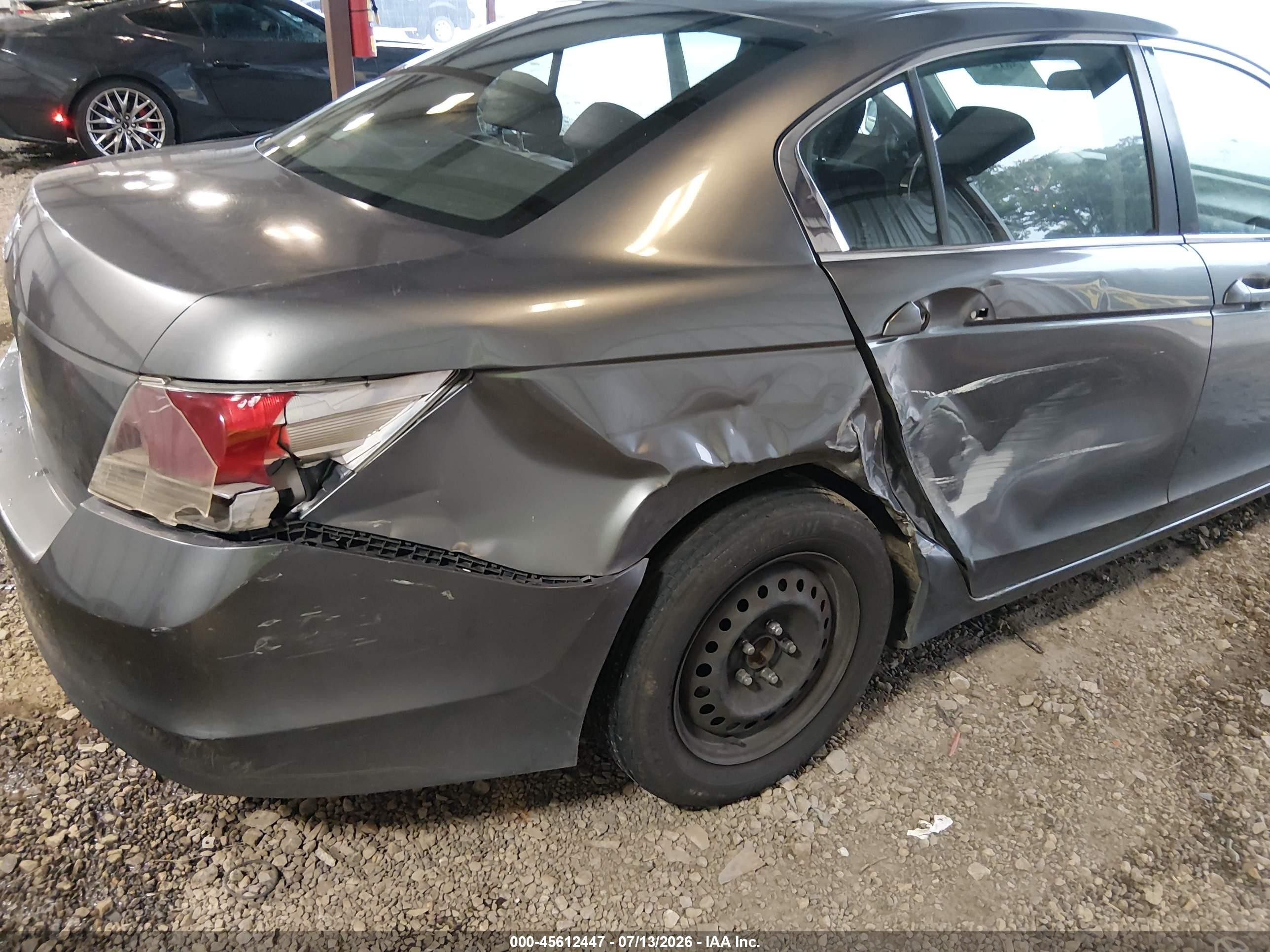 2008 Honda Accord 2.4 Lx Серый vin: JHMCP26378C015481