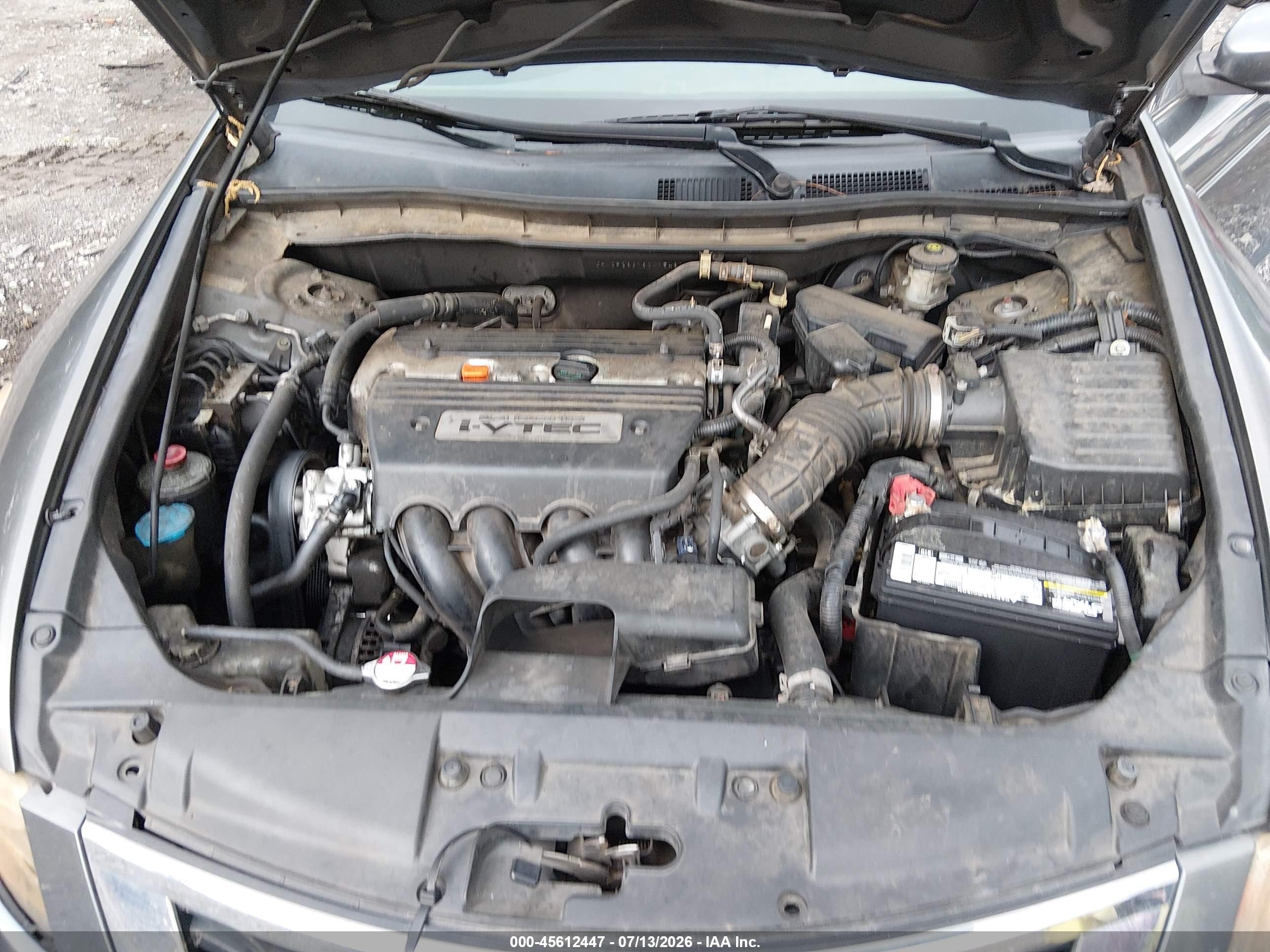 2008 Honda Accord 2.4 Lx Серый vin: JHMCP26378C015481