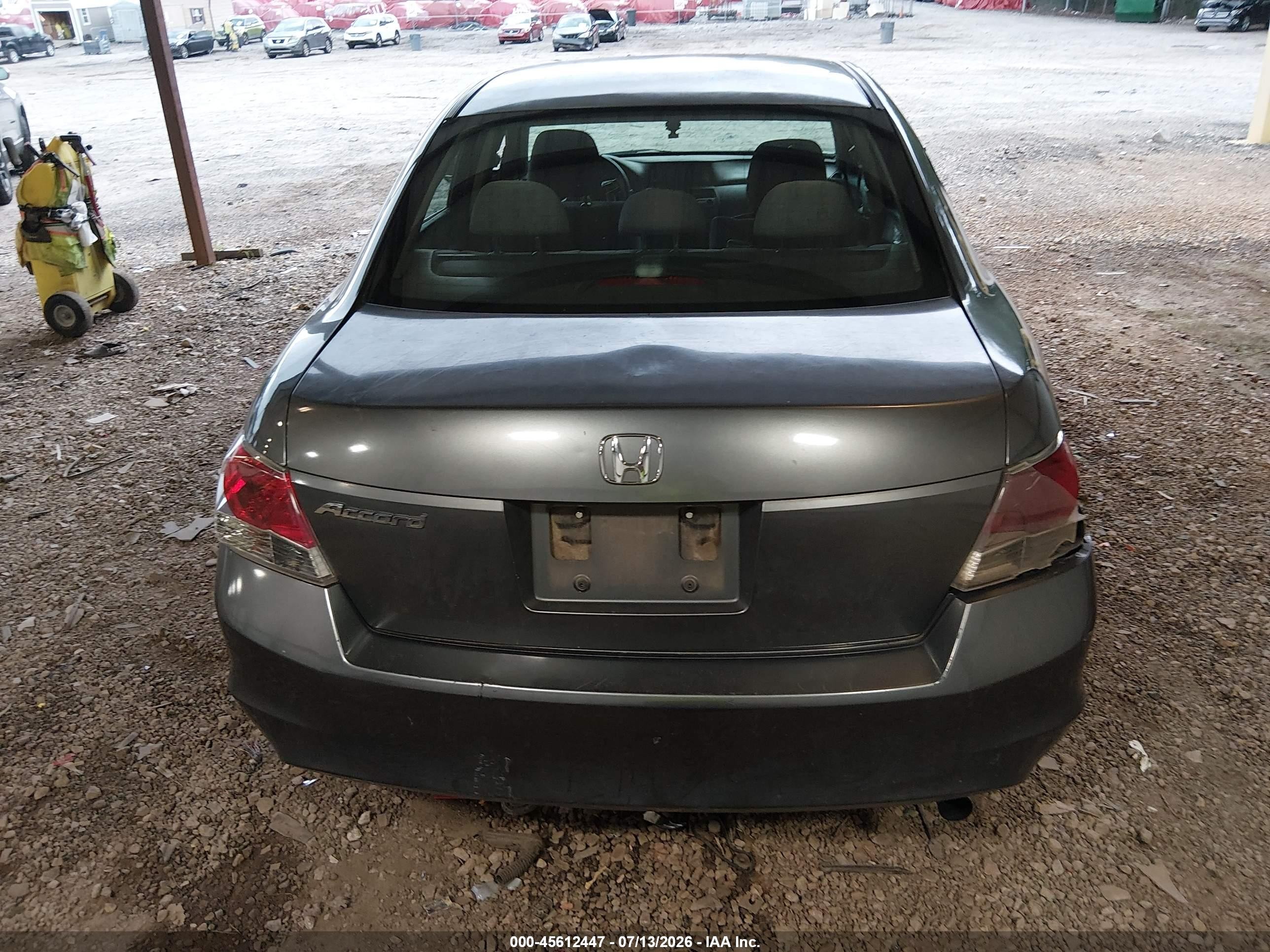 2008 Honda Accord 2.4 Lx Серый vin: JHMCP26378C015481