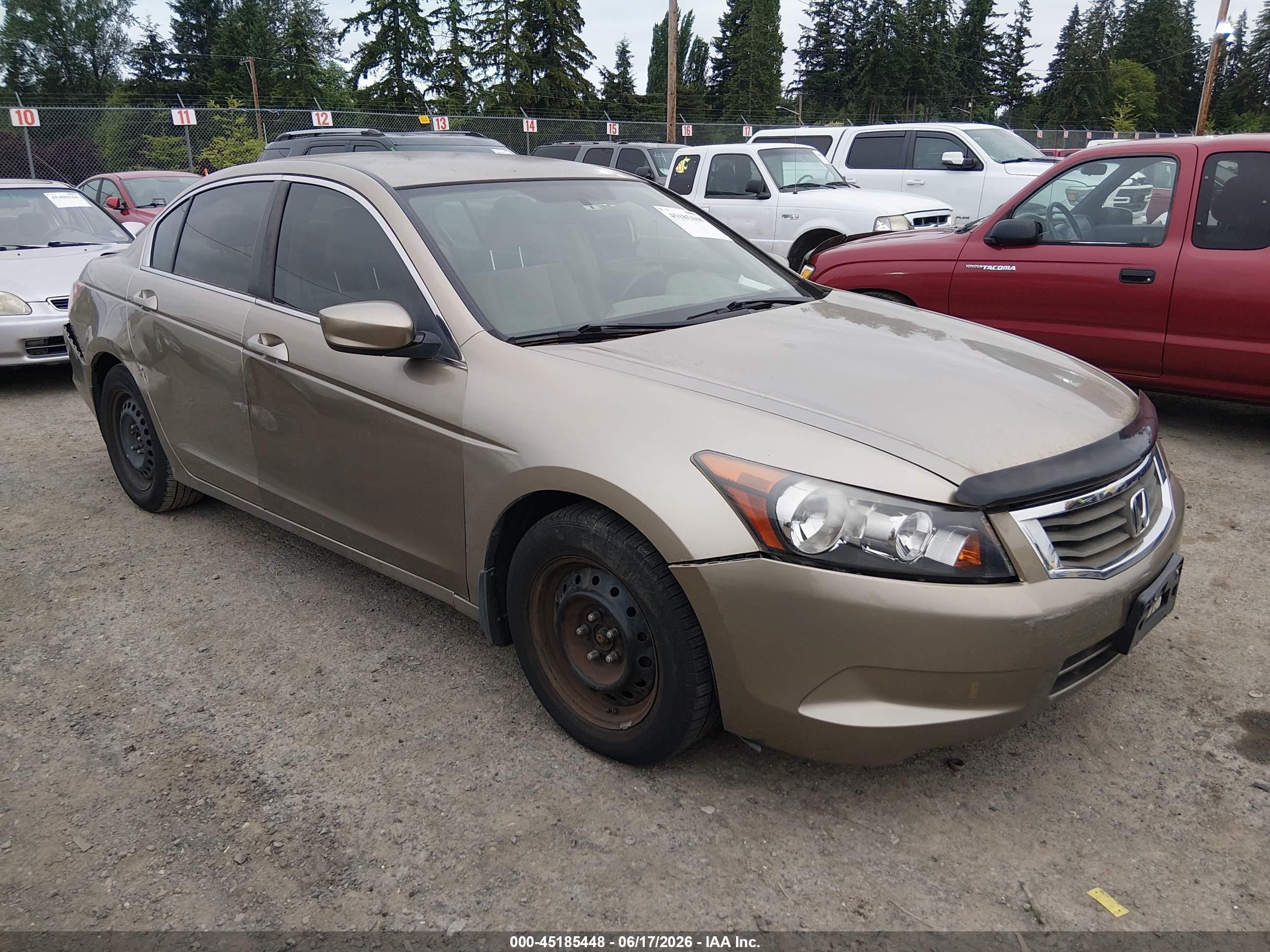 2008 Honda Accord 2.4 Lx Gold vin: JHMCP26378C017389