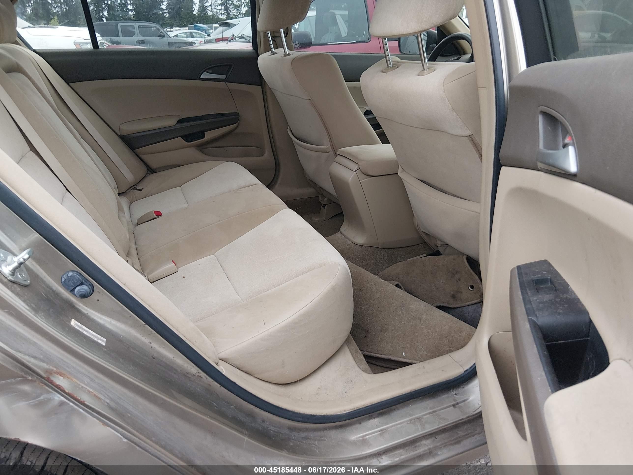 2008 Honda Accord 2.4 Lx Gold vin: JHMCP26378C017389