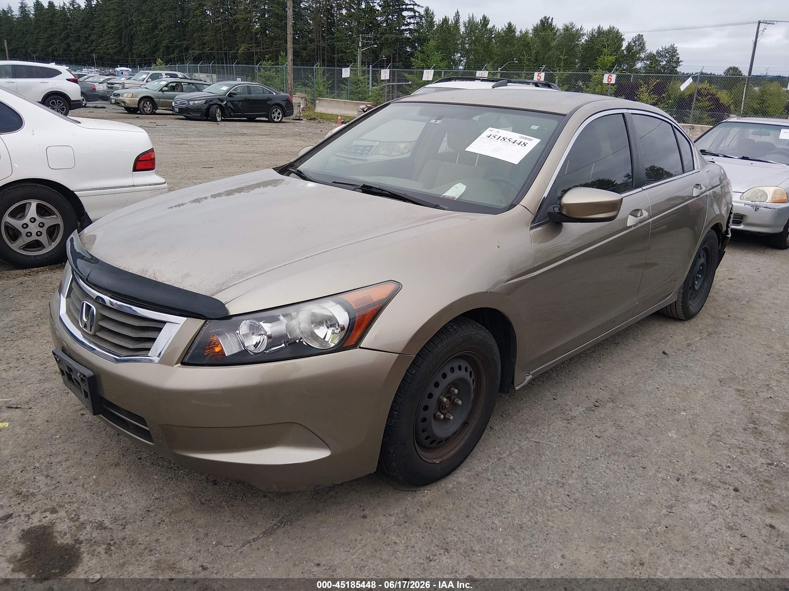 2008 Honda Accord 2.4 Lx Gold vin: JHMCP26378C017389